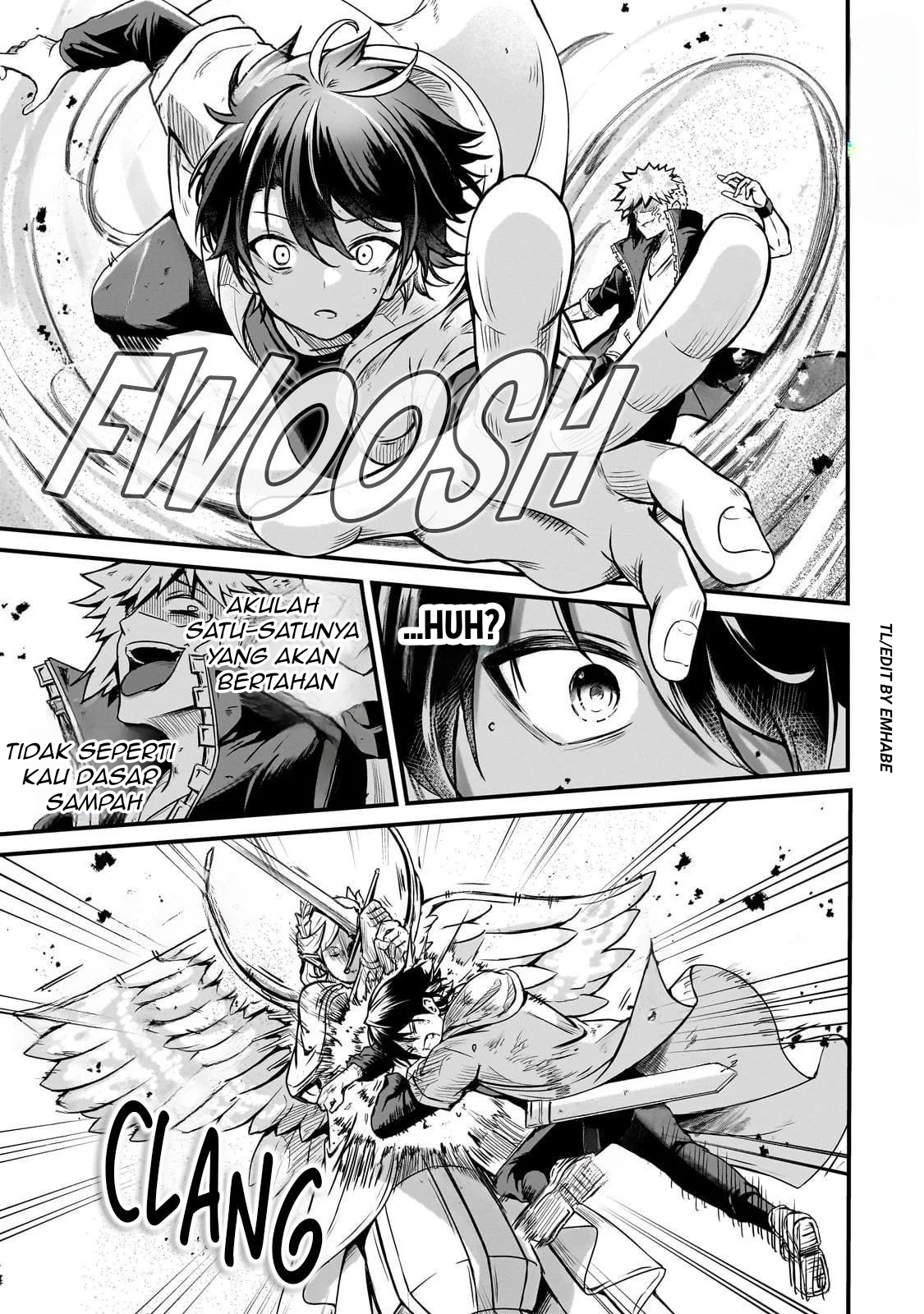 Hai no Sekai wa Kami no Me de Irozuku: Ore dake Mieru Status de, Saijaku kara Saikyou e Kakeagaru Chapter 4 - halaman 4