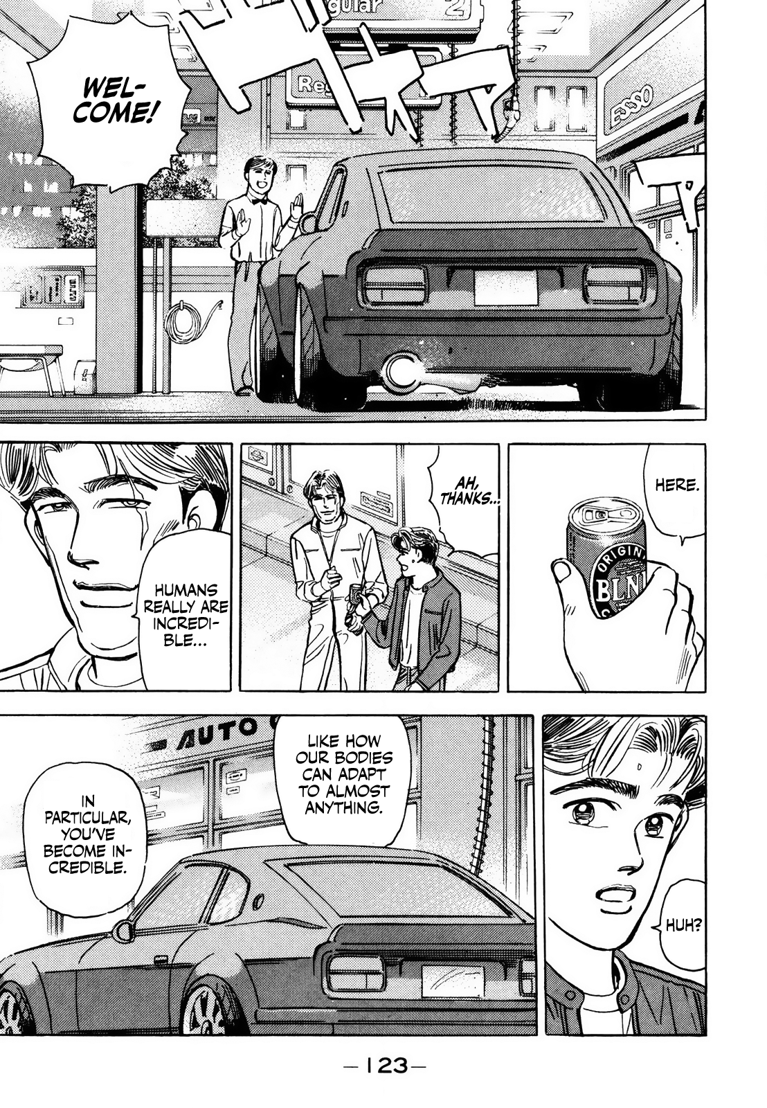 Halaman dari Wangan Midnight Chapter 167