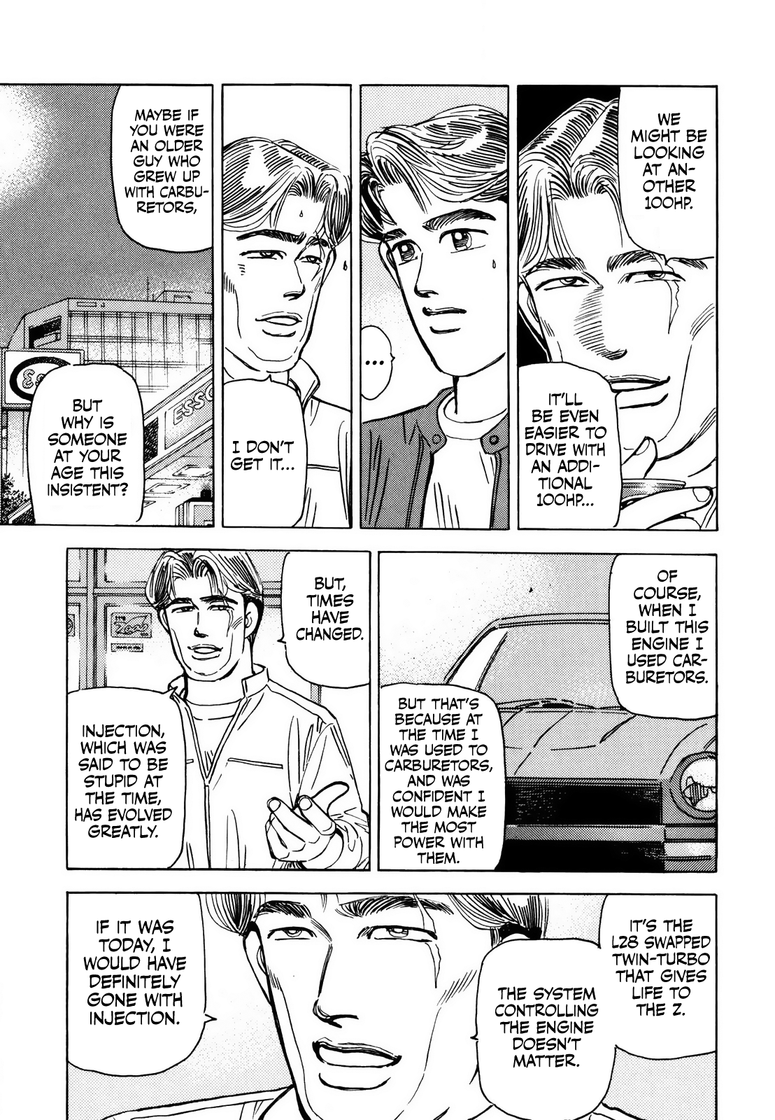 Halaman dari Wangan Midnight Chapter 167