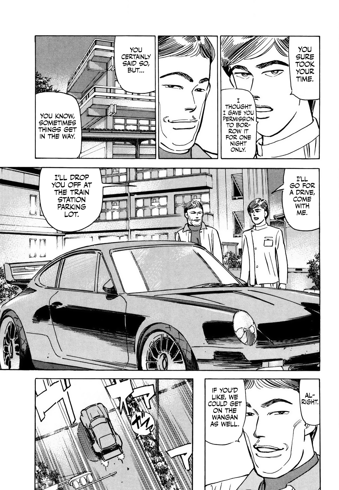 Halaman dari Wangan Midnight Chapter 167