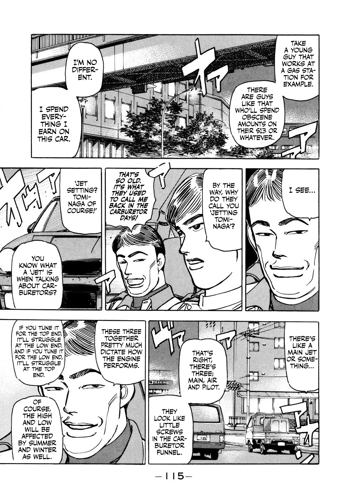 Halaman dari Wangan Midnight Chapter 167