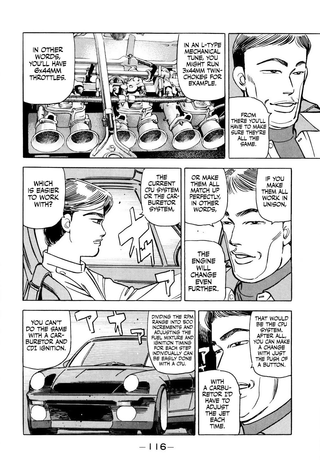 Halaman dari Wangan Midnight Chapter 167
