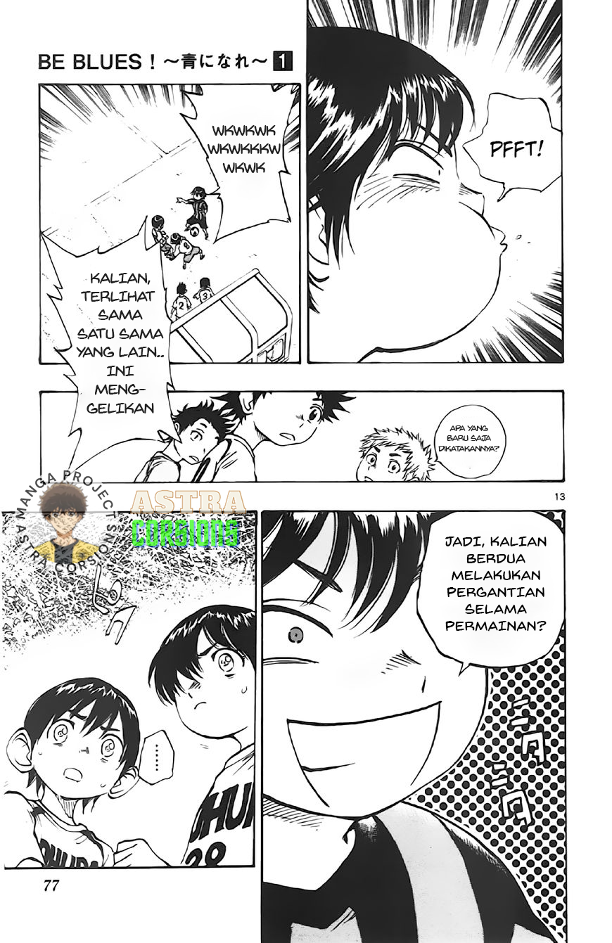 Be Blues! Ao ni Nare Chapter 2 - halaman 14