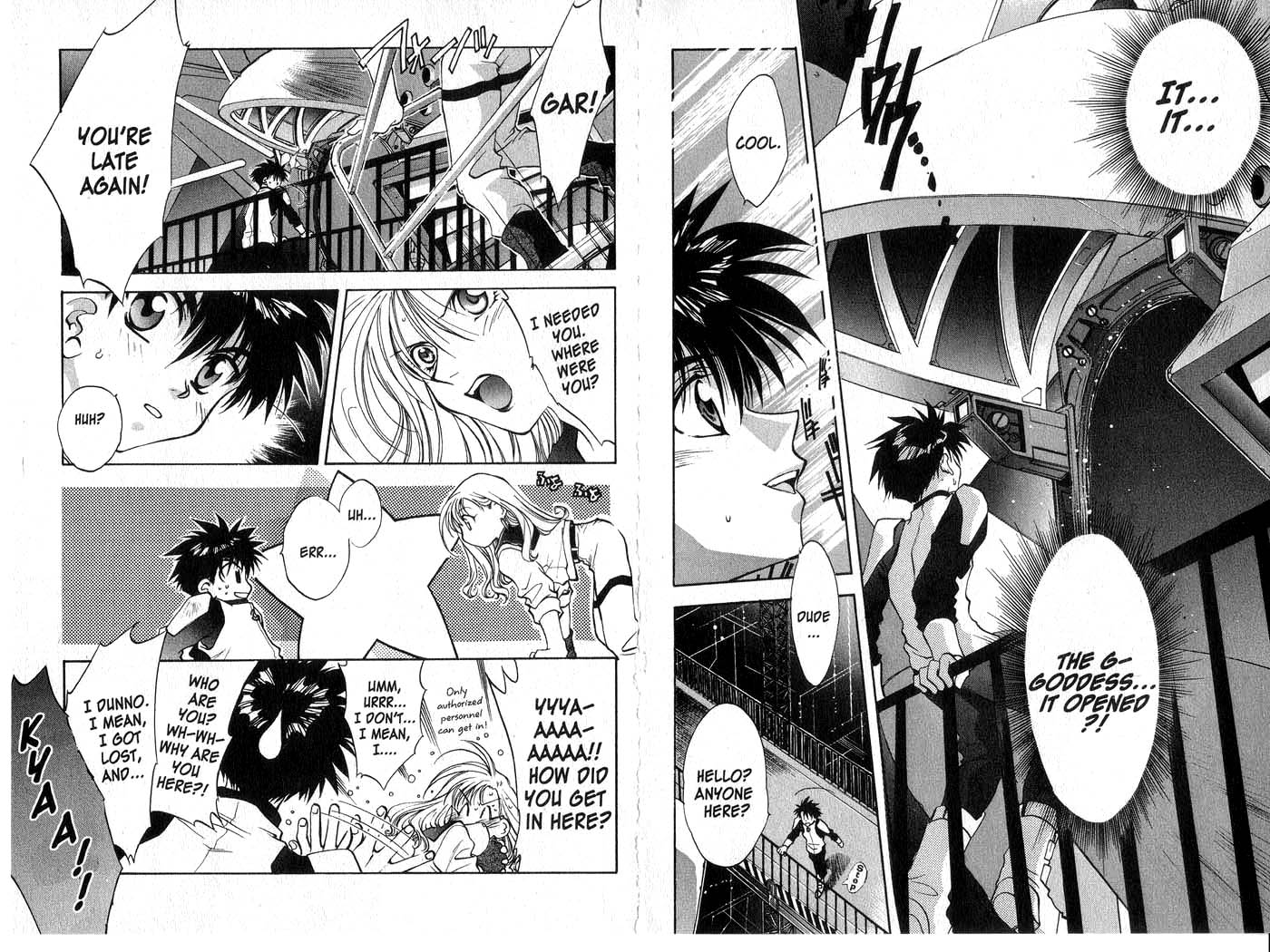 Halaman dari Megami Kouhosei Chapter 3