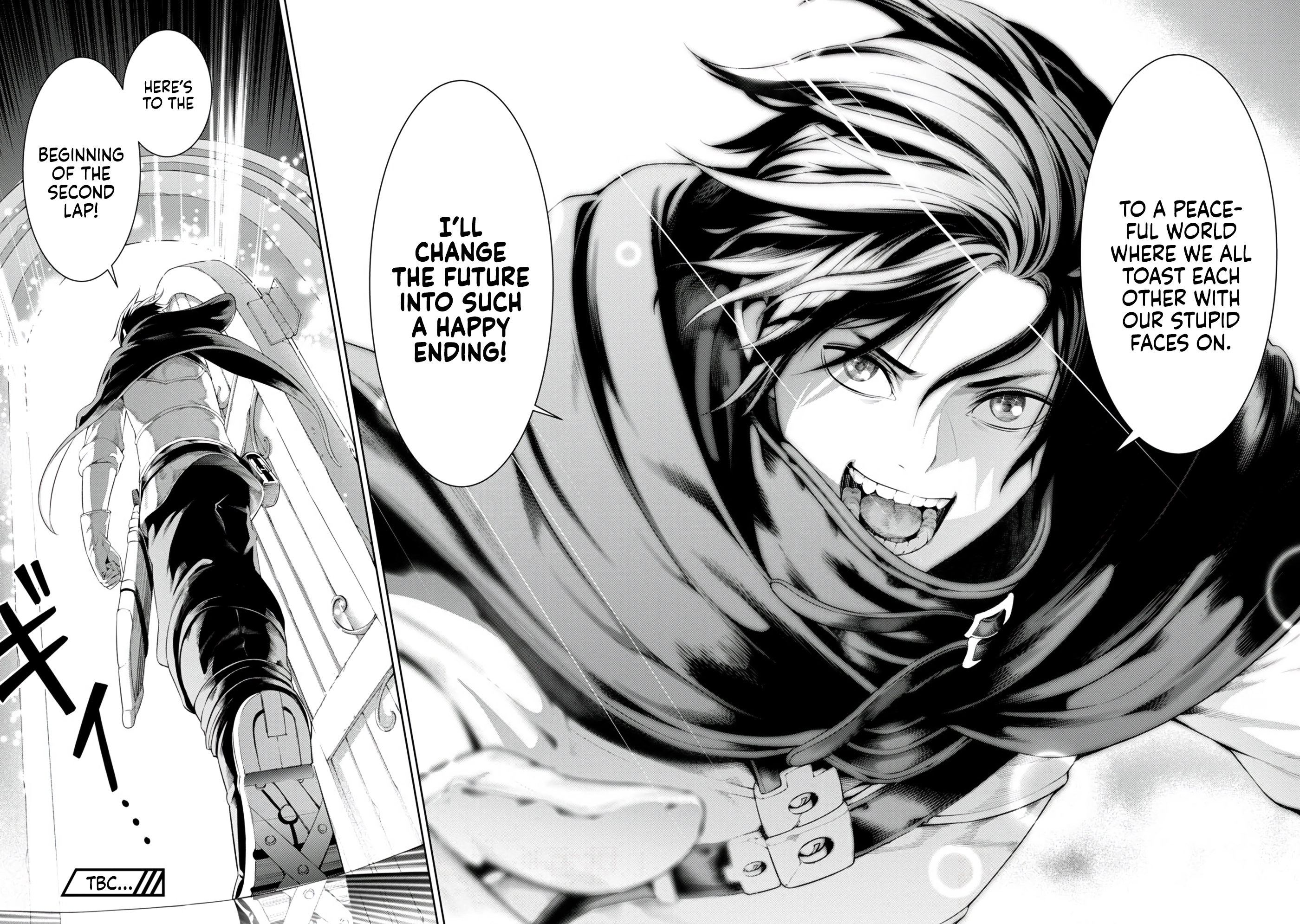 Halaman dari Tsuihousareru Tabi ni Skill wo Te ni Ireta Ore ga, 100 no Isekai de 2-shuume Musou Chapter 6.2