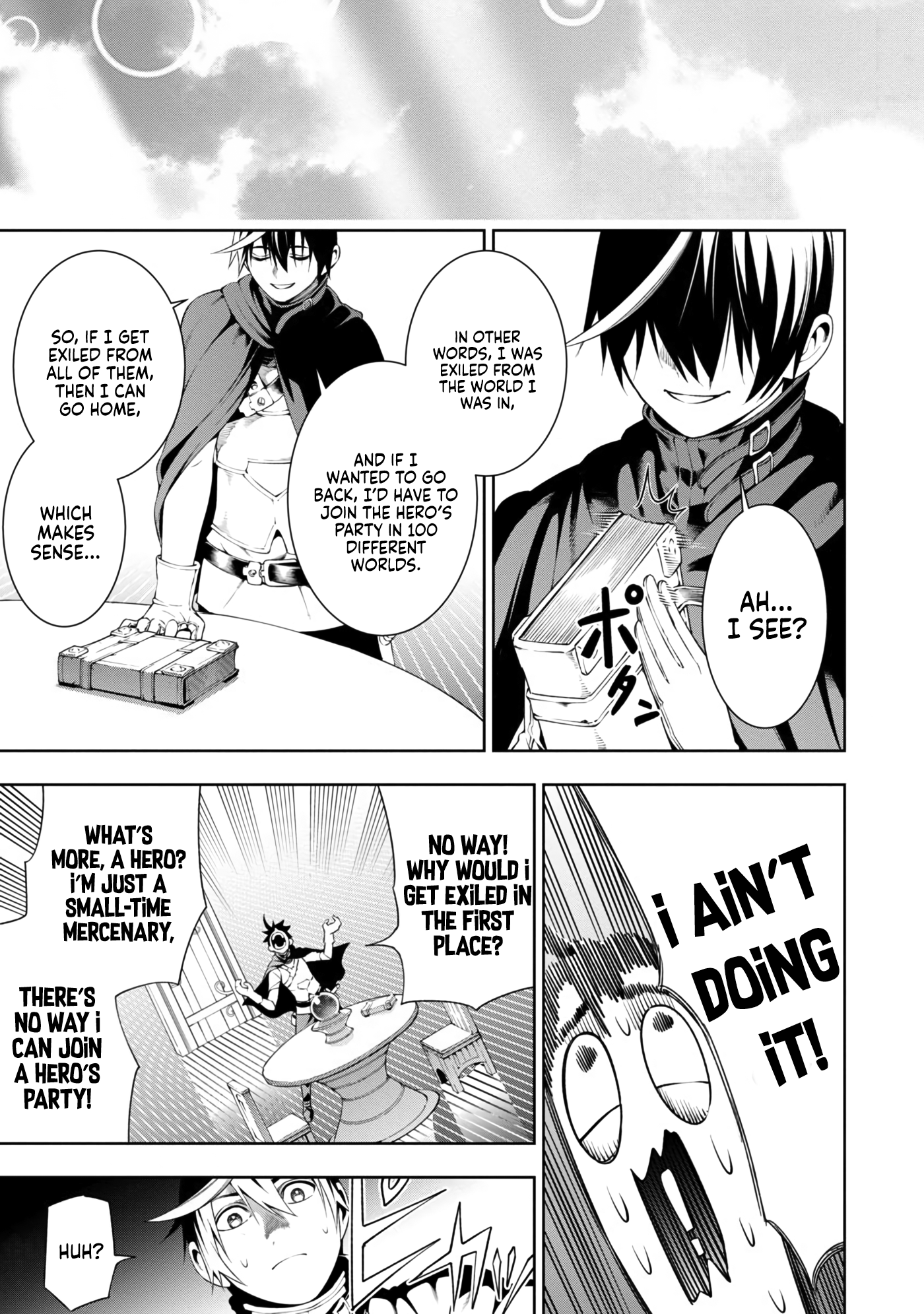 Halaman dari Tsuihousareru Tabi ni Skill wo Te ni Ireta Ore ga, 100 no Isekai de 2-shuume Musou Chapter 6.2