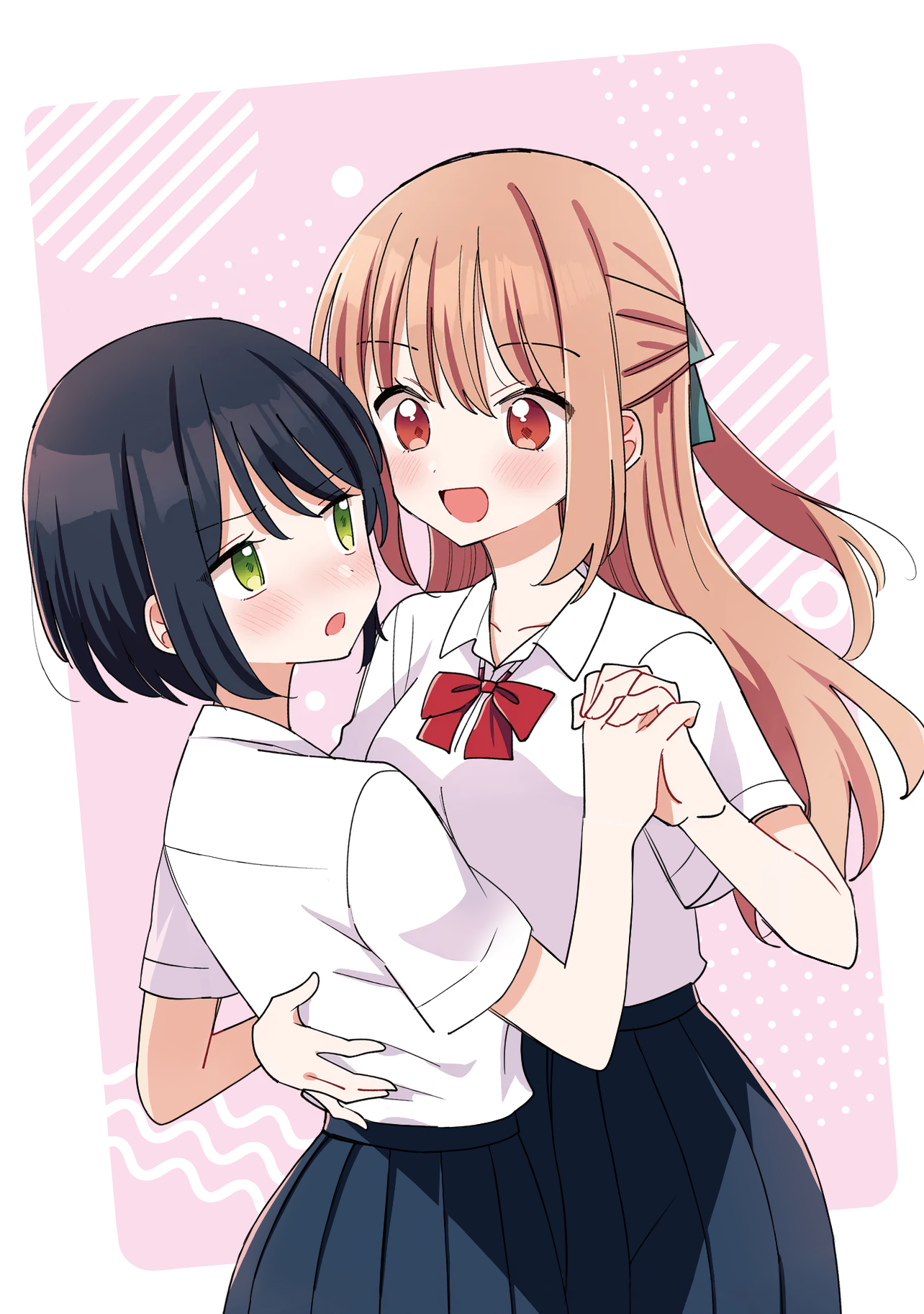 Halaman dari Kao dake yoi Classmate ga, Yatara to Guigui Kuru Yuri no Hanashi. Chapter 1