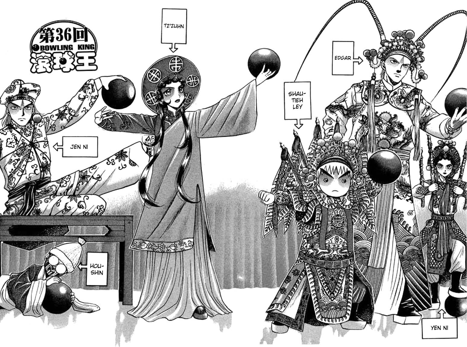 Halaman dari Bowling King Chapter 36