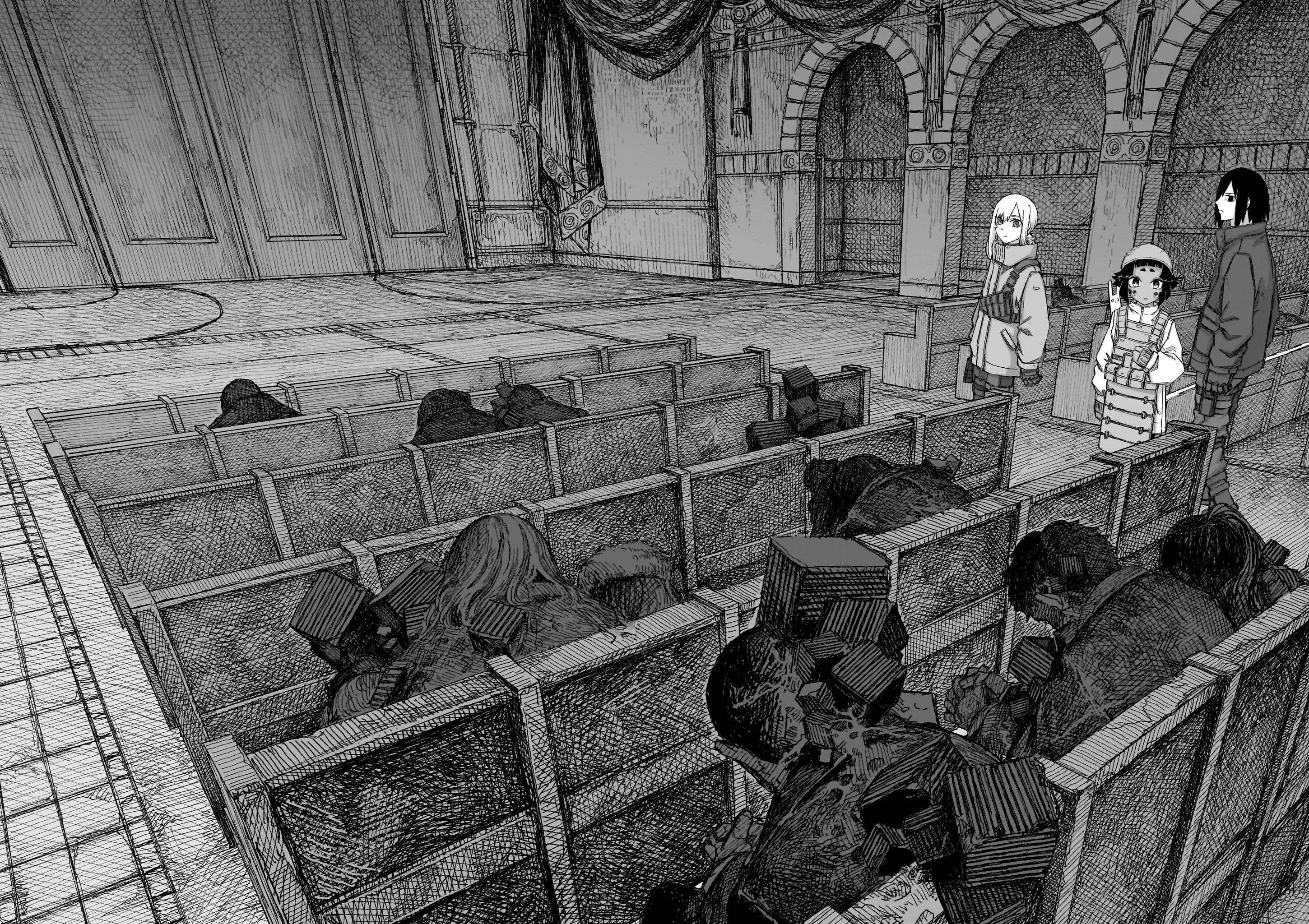 Halaman dari The Color of the End: Mission in the Apocalypse Chapter 16