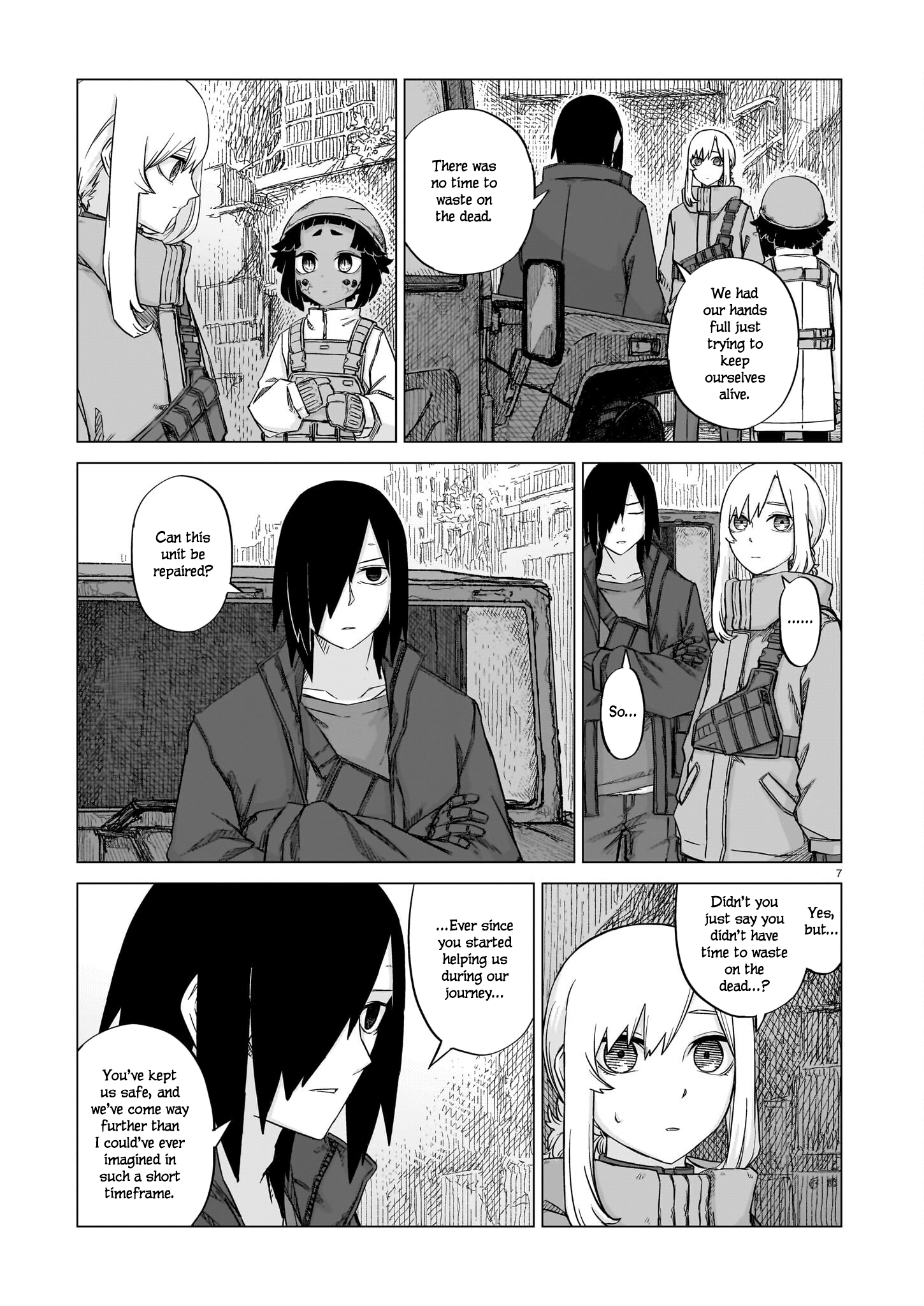 Halaman dari The Color of the End: Mission in the Apocalypse Chapter 16
