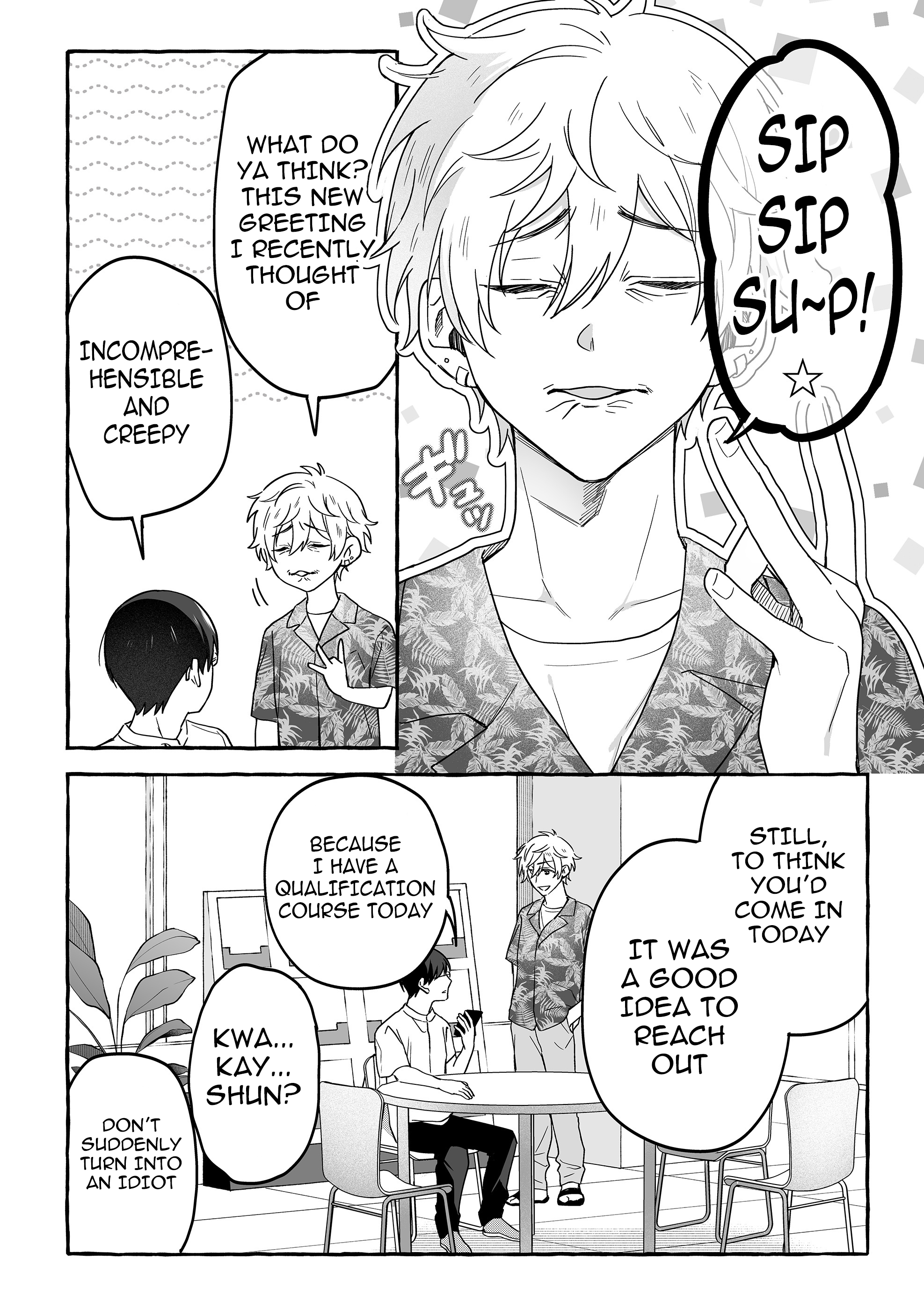 Halaman dari Damedol to Sekai ni Hitori Dake no Fan Chapter 39