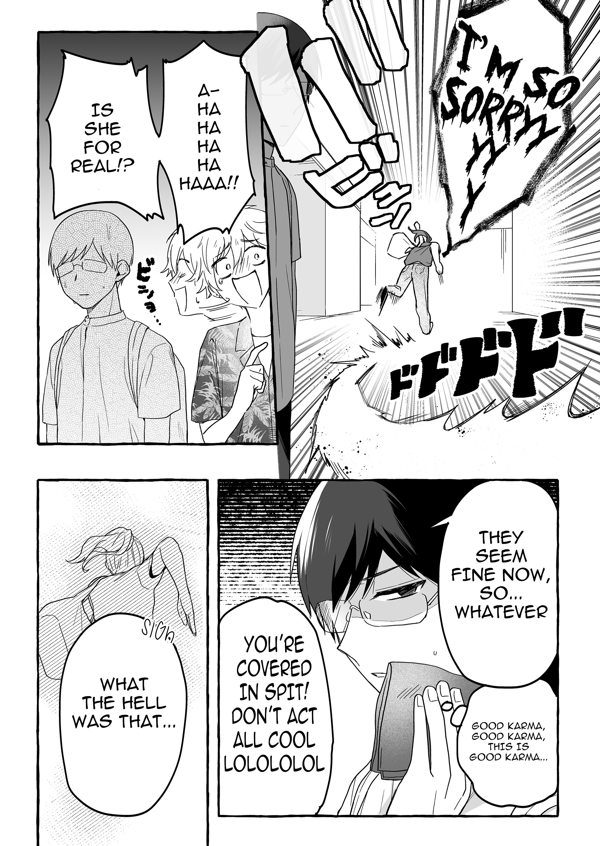 Halaman dari Damedol to Sekai ni Hitori Dake no Fan Chapter 39