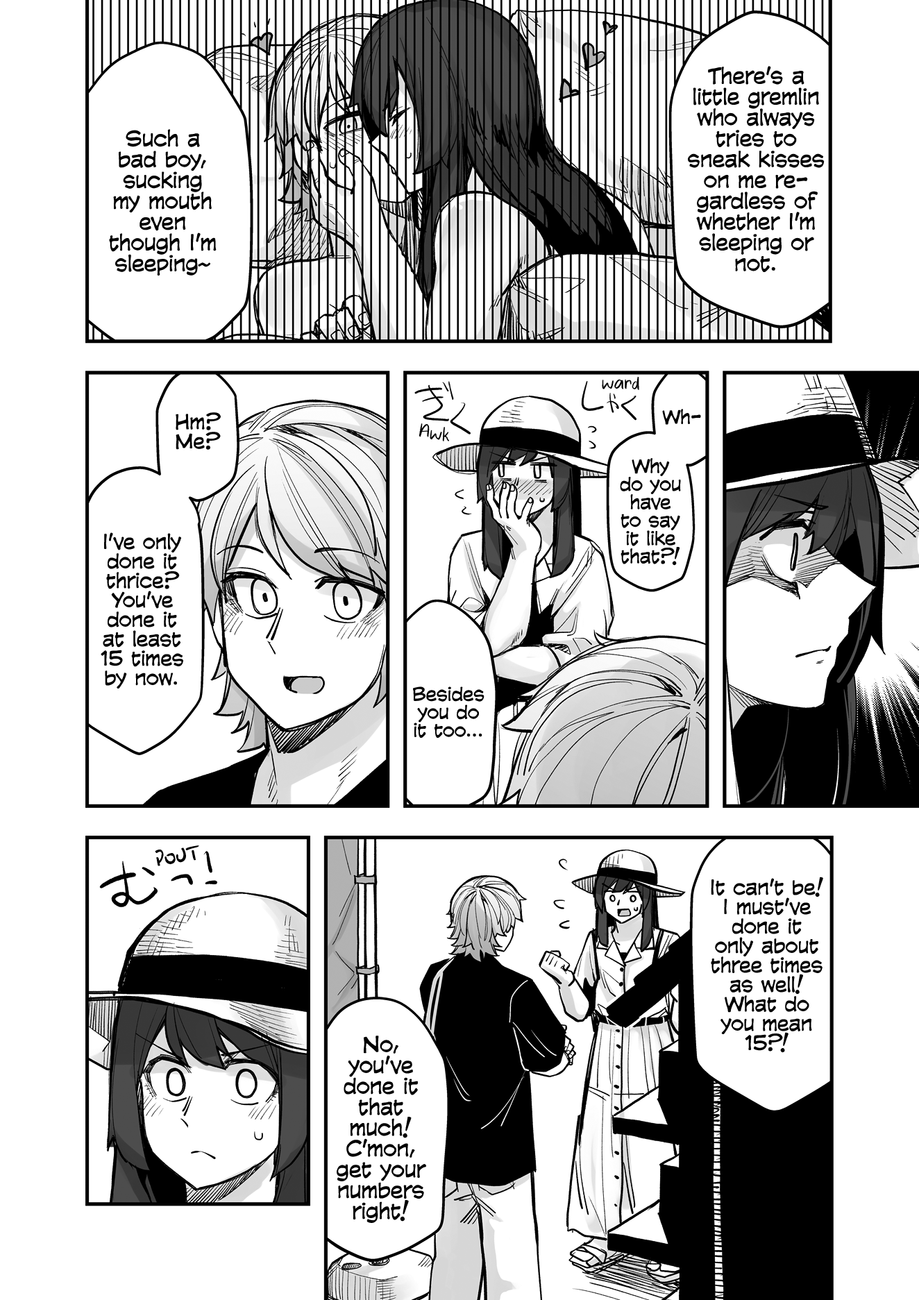 Halaman dari Ikemen Joshi to Josou Danshi Chapter 100