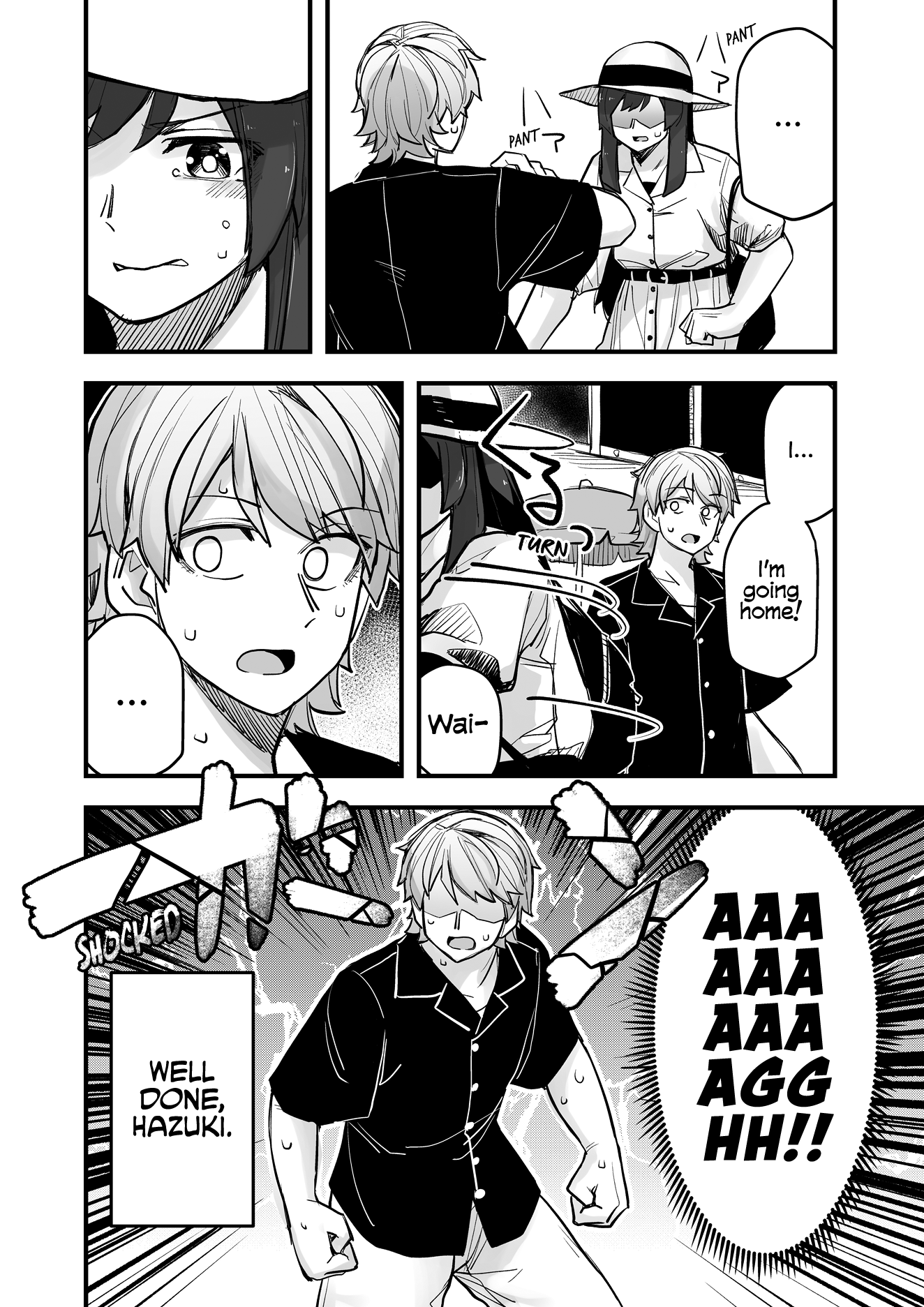 Halaman dari Ikemen Joshi to Josou Danshi Chapter 100