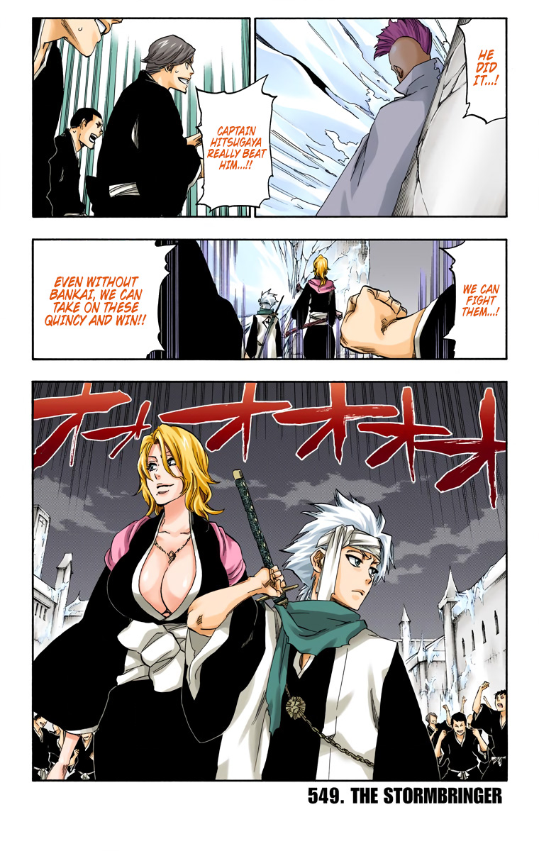 Halaman dari Bleach (Official Colored) Chapter 549