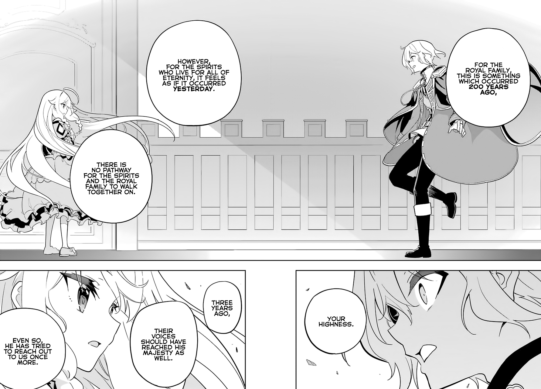 Reincarnated as the Daughter of the Legendary Hero and the Queen of Spirits Chapter 34 Page 32