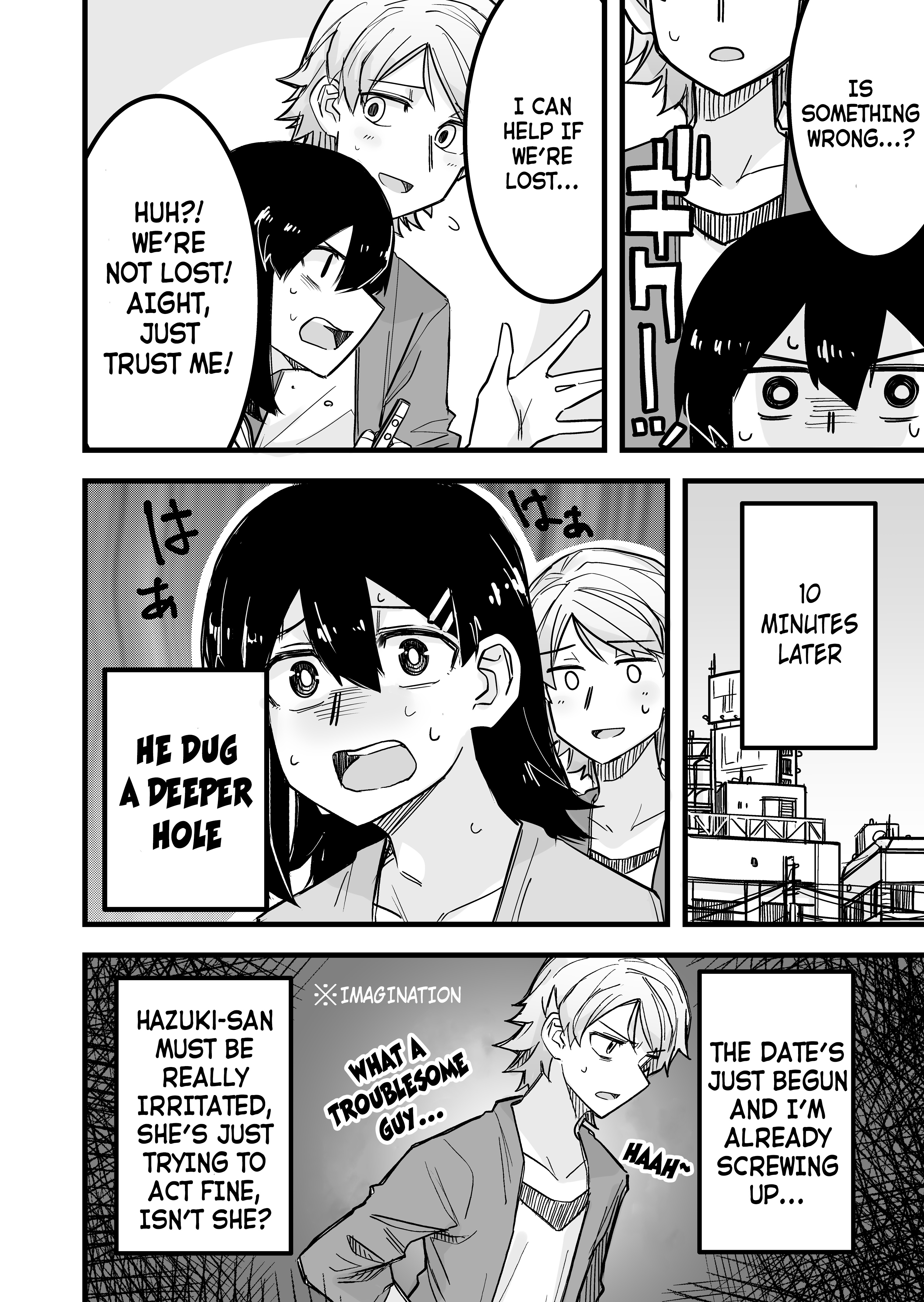 Halaman dari Ikemen Joshi to Josou Danshi Chapter 10