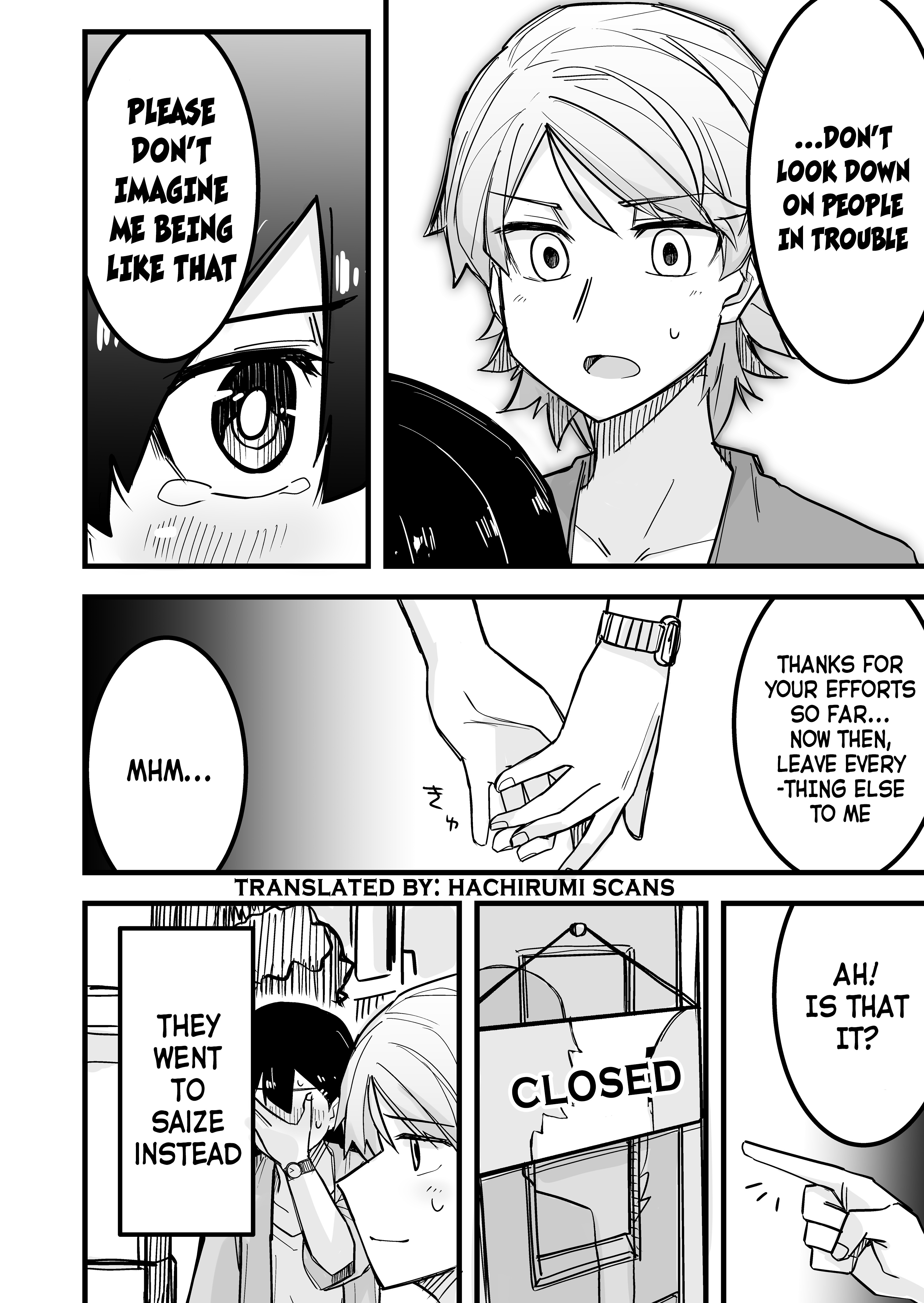 Halaman dari Ikemen Joshi to Josou Danshi Chapter 10