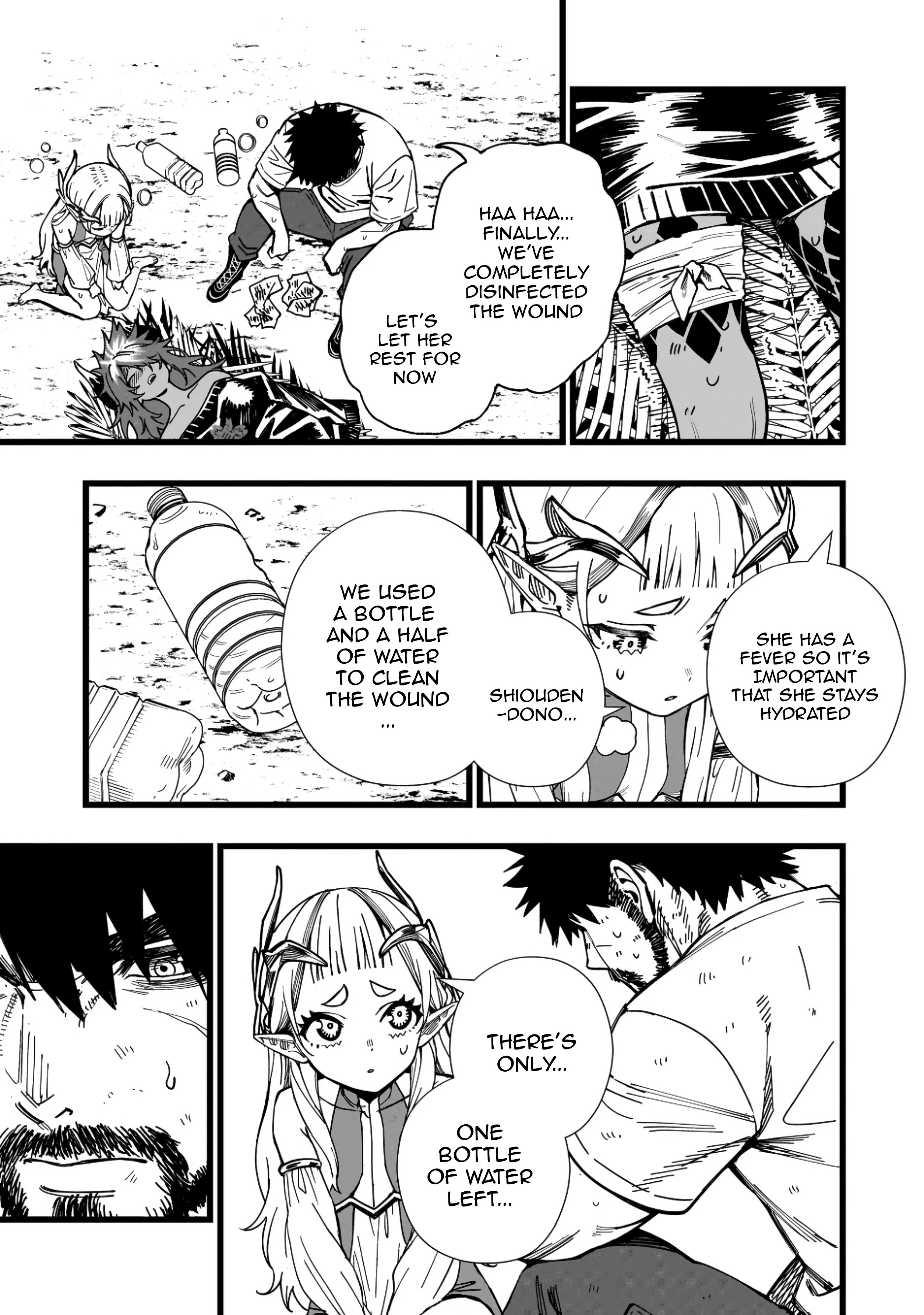 Halaman dari Senki Survival Saga -Isekai no Unmei o Kaketa Mujintou Fujun Iseikouyuu- Chapter 9