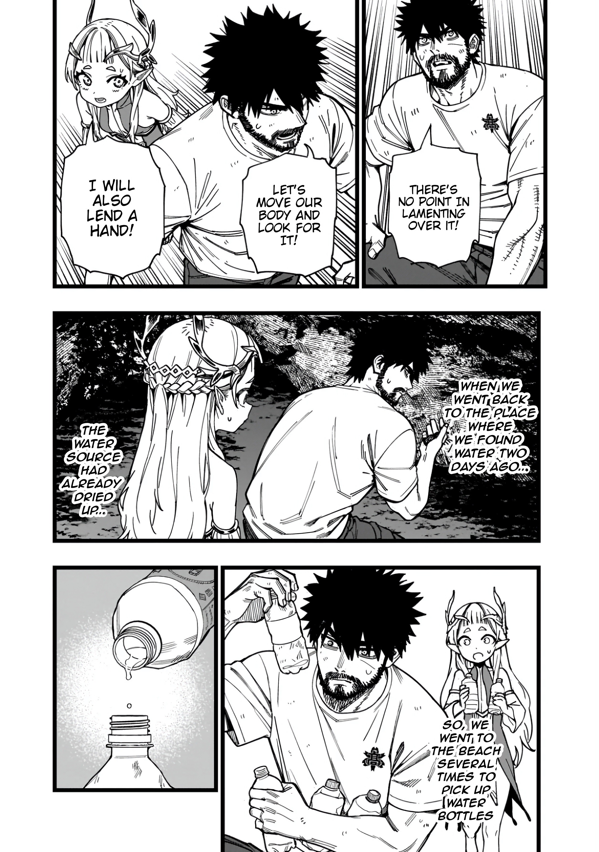 Halaman dari Senki Survival Saga -Isekai no Unmei o Kaketa Mujintou Fujun Iseikouyuu- Chapter 9