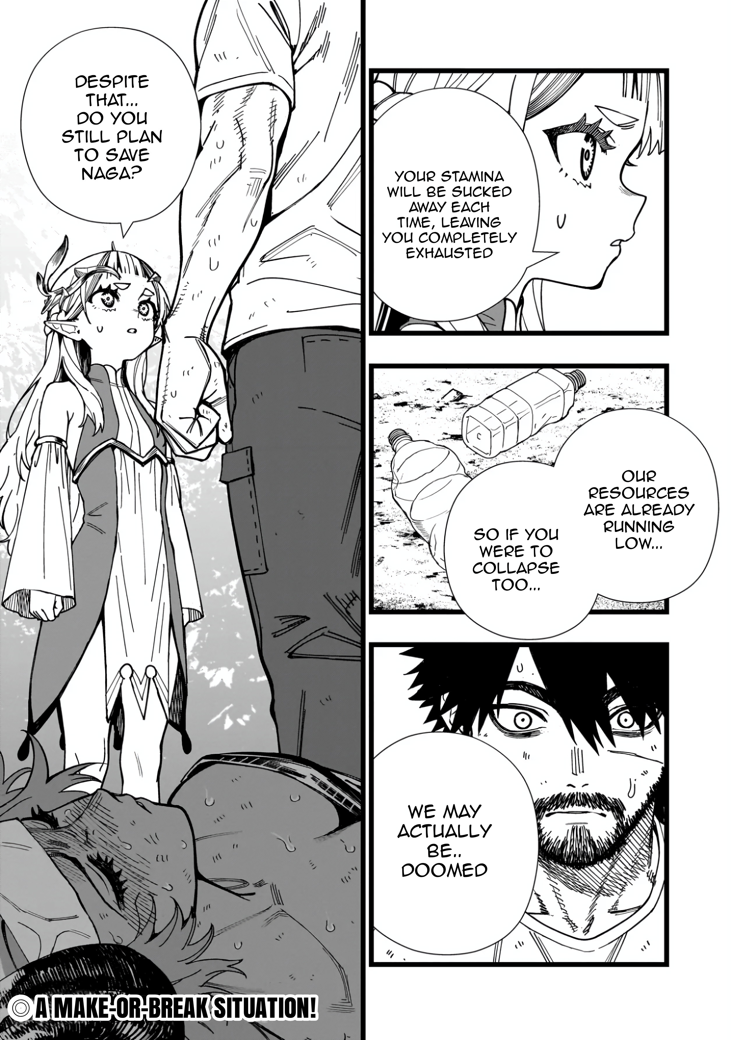 Halaman dari Senki Survival Saga -Isekai no Unmei o Kaketa Mujintou Fujun Iseikouyuu- Chapter 9