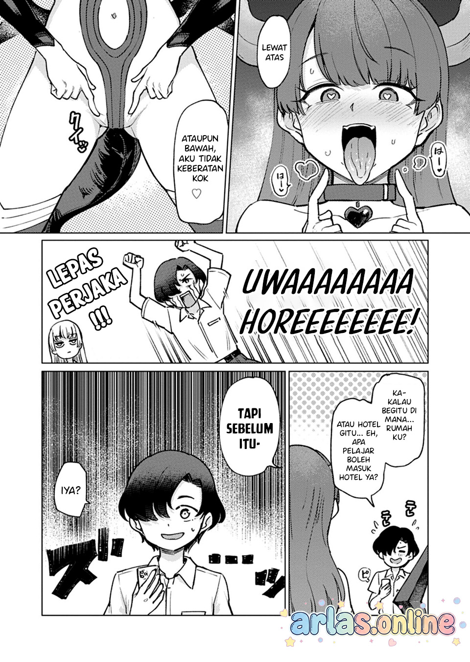 Keppeki Succubus wa xxx ga Okirai Chapter 8 - halaman 14