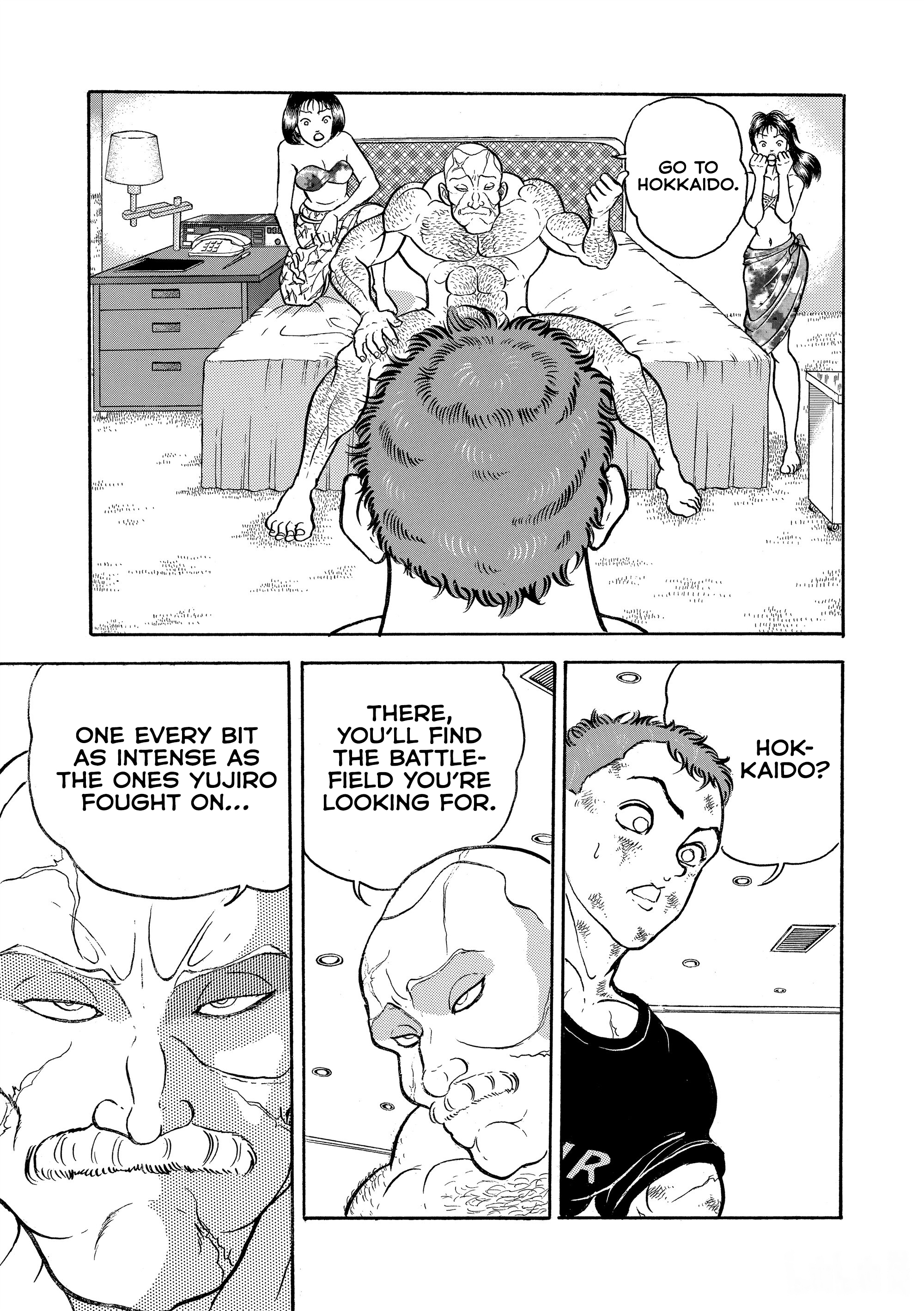 Grappler Baki Chapter 132 Page 12