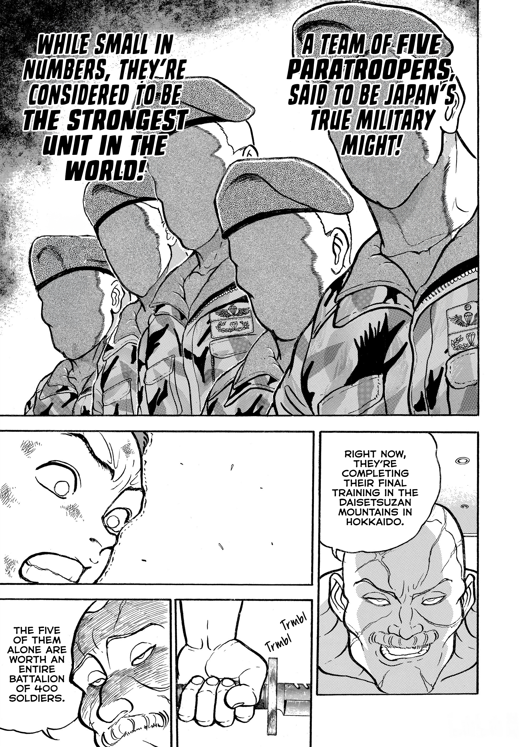 Grappler Baki Chapter 132 Page 16