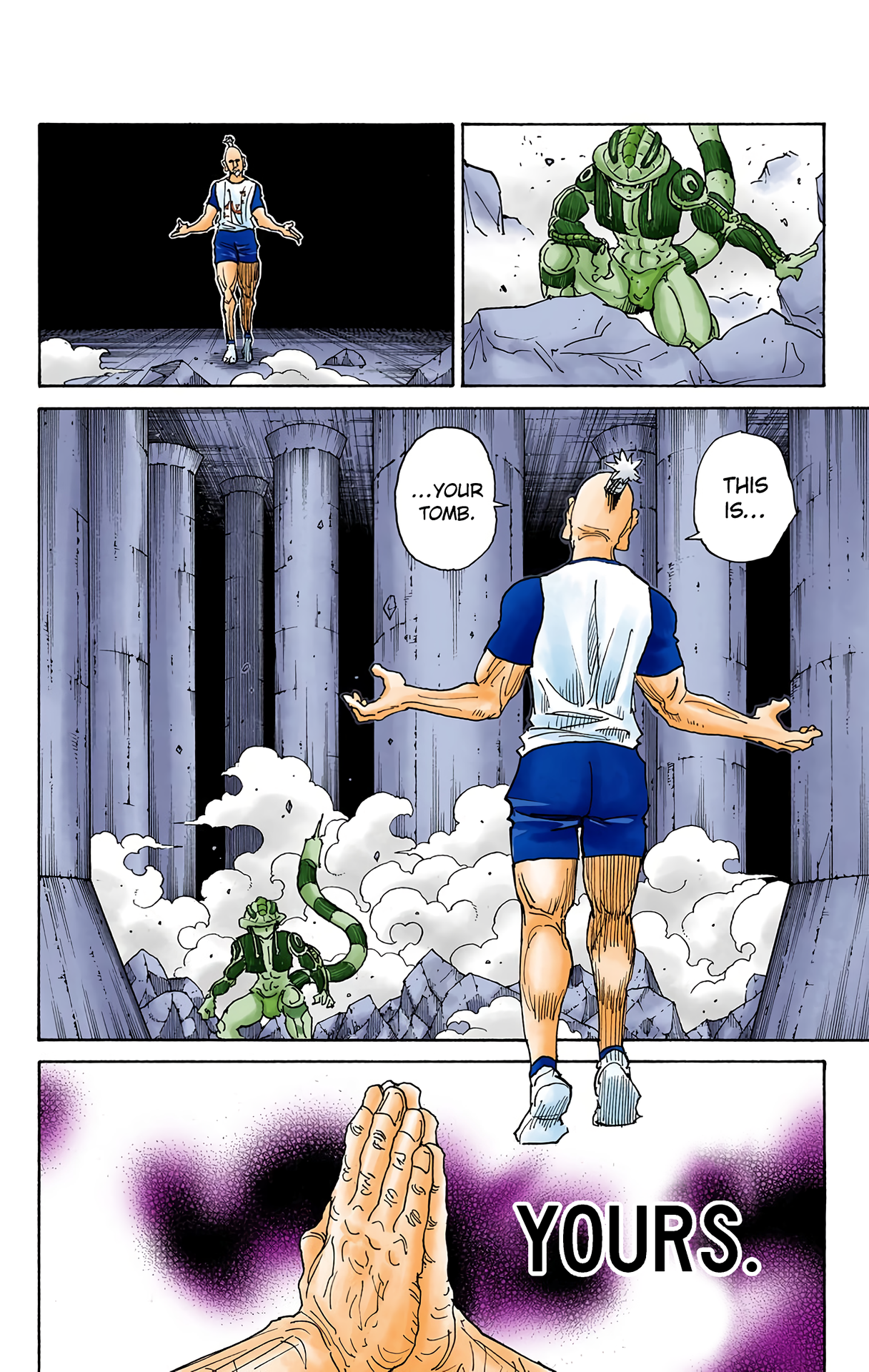 Halaman dari HUNTER x HUNTER (Official Colored) Chapter 291