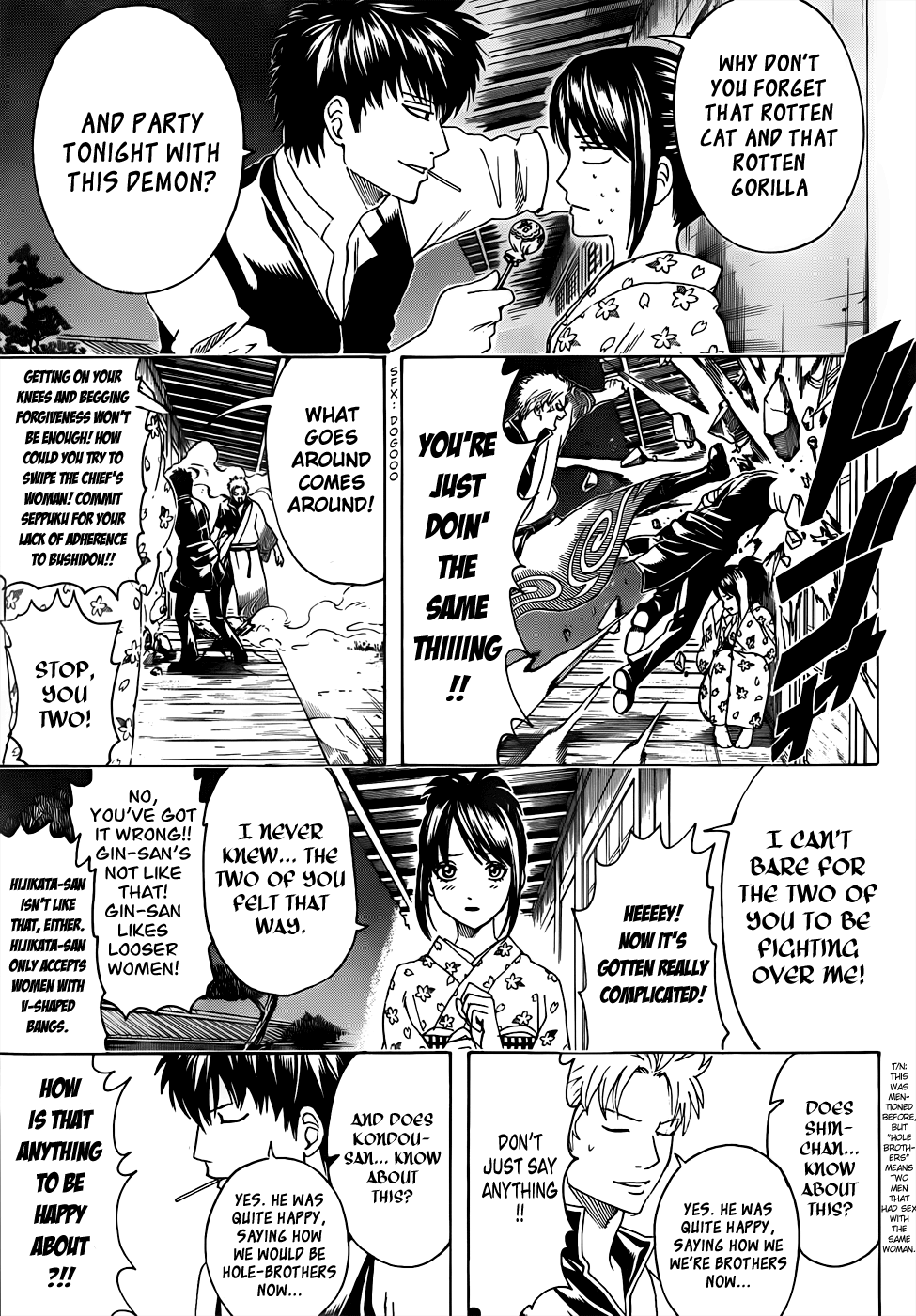 Halaman dari Gintama Chapter 474