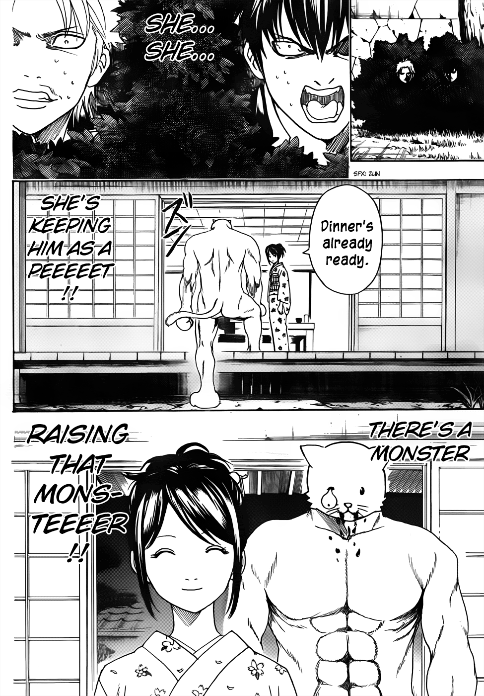 Halaman dari Gintama Chapter 474