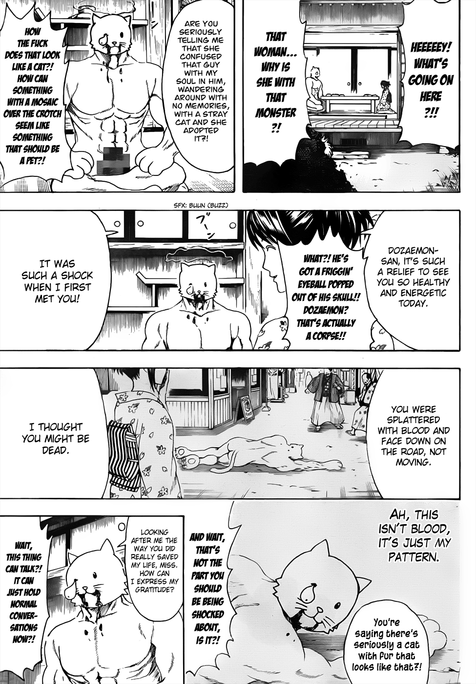 Halaman dari Gintama Chapter 474
