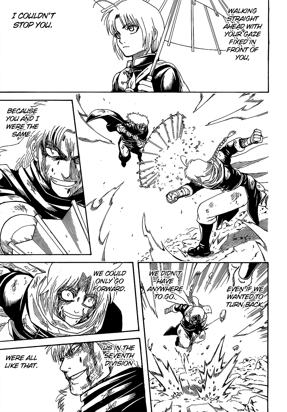 Halaman dari Gintama Chapter 587