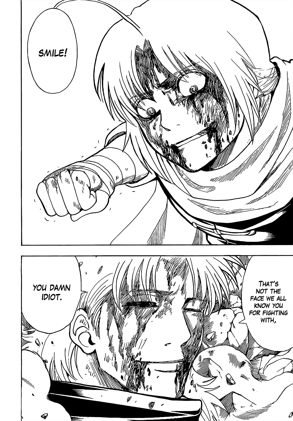 Halaman dari Gintama Chapter 587