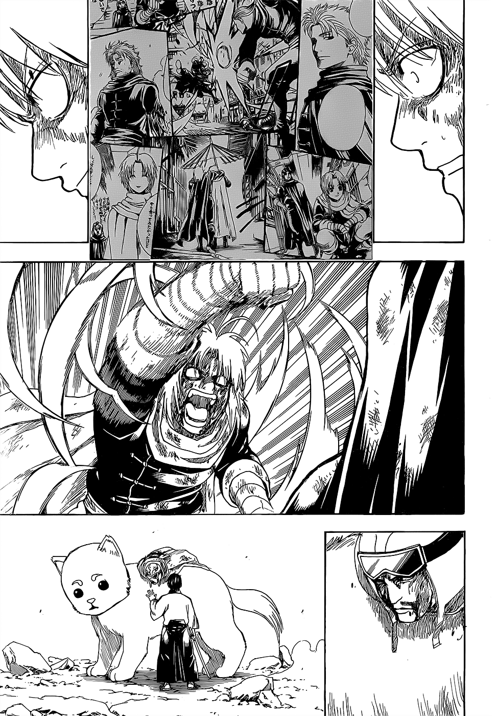Halaman dari Gintama Chapter 587