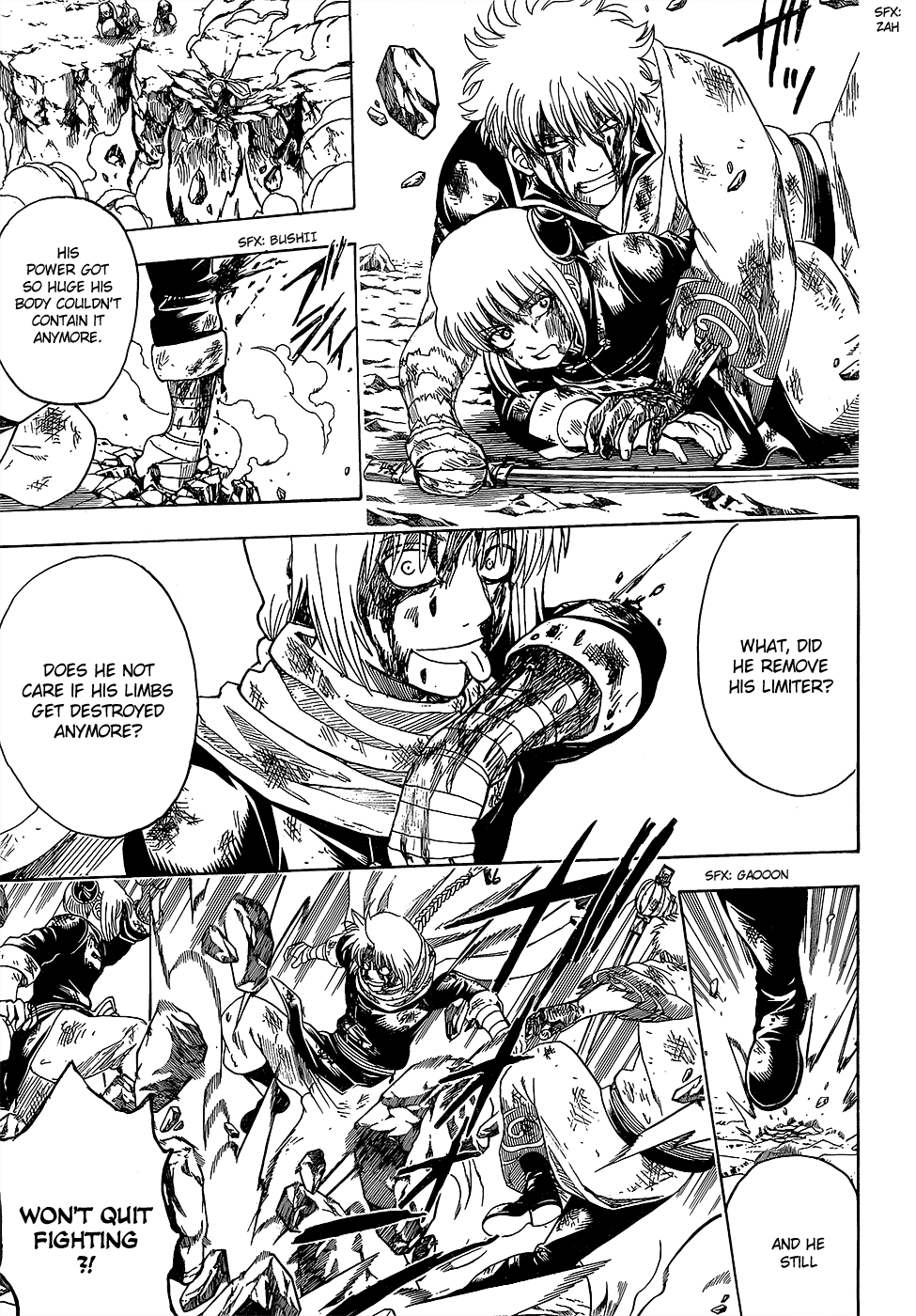 Halaman dari Gintama Chapter 587