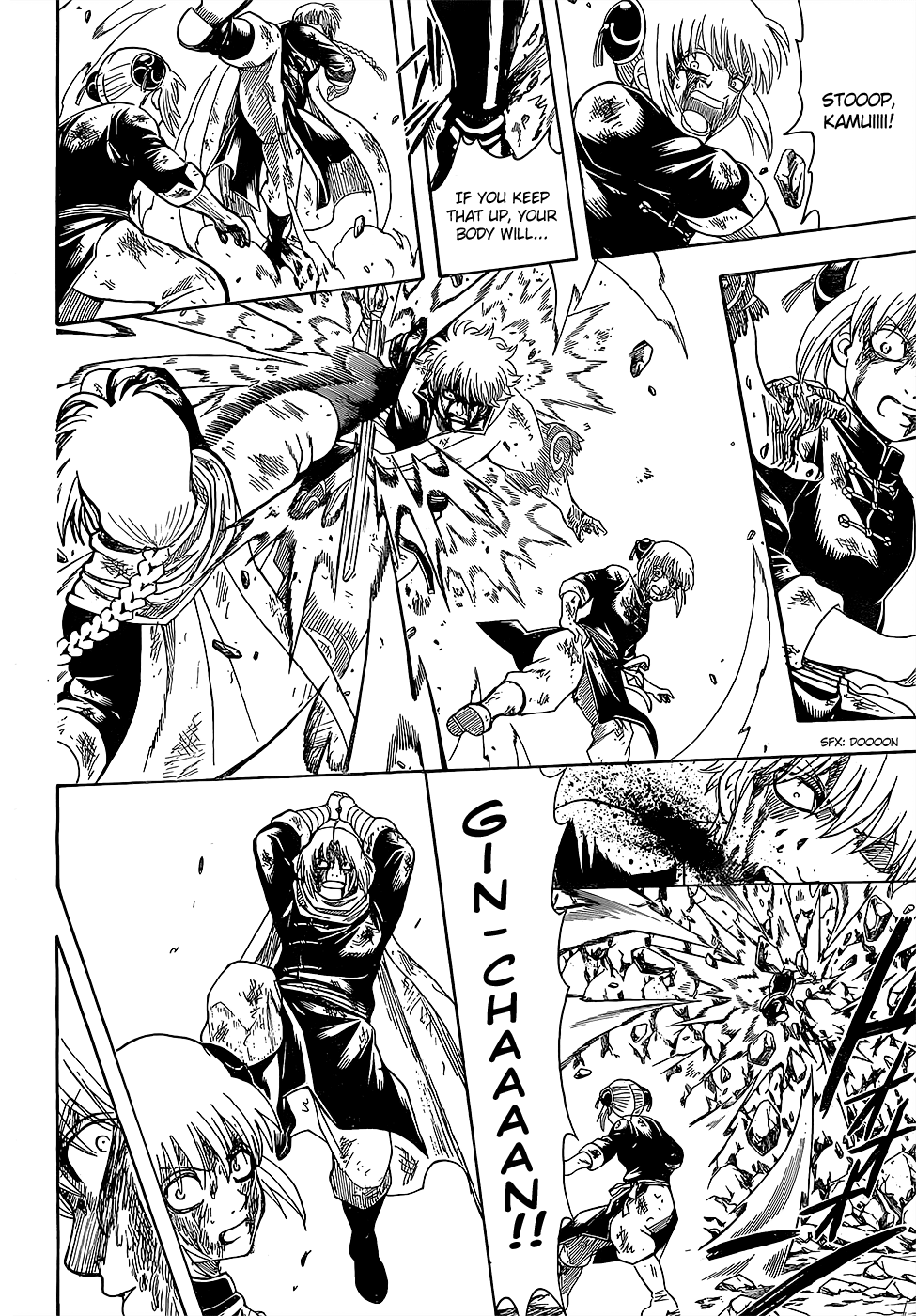 Halaman dari Gintama Chapter 587