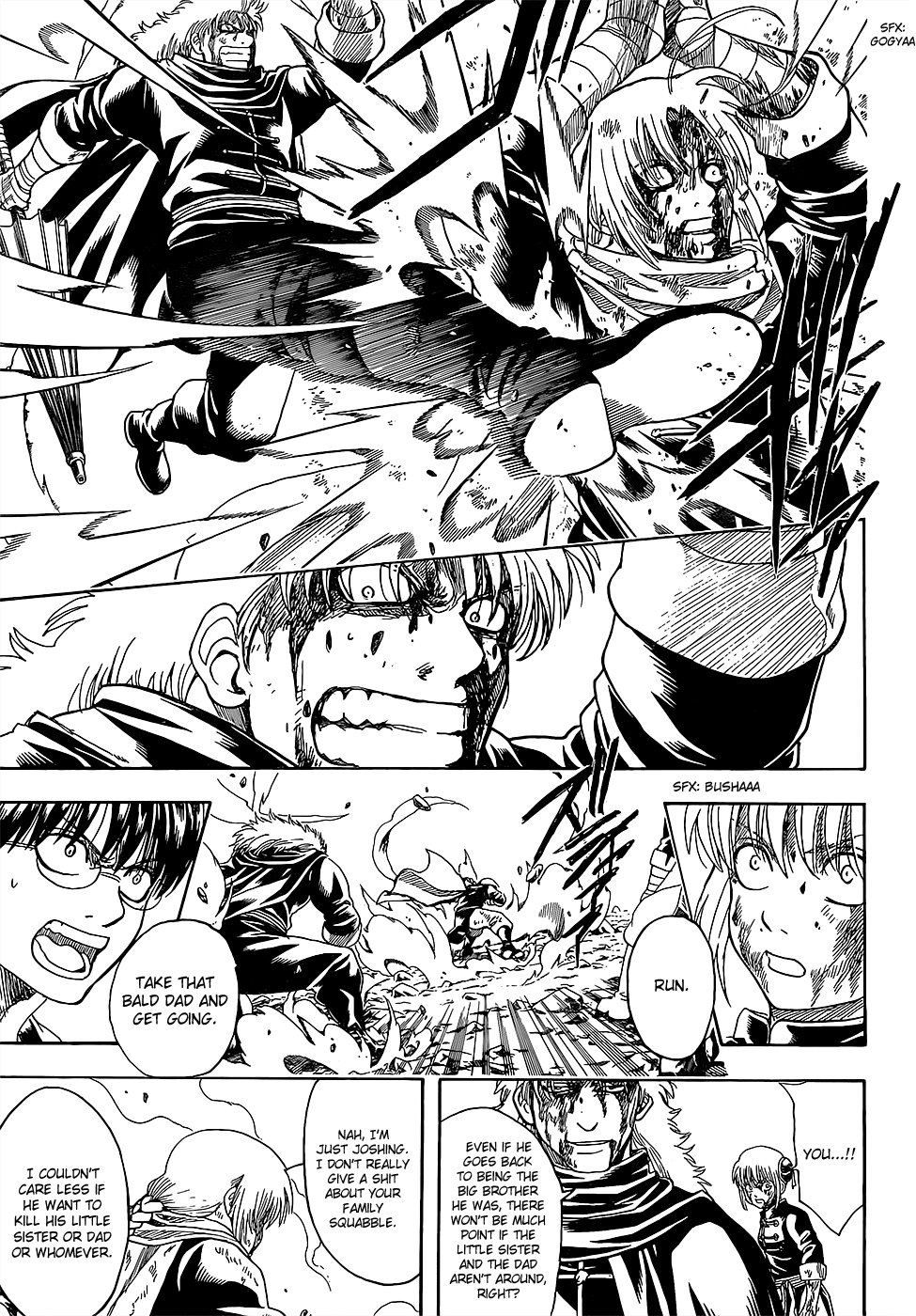 Halaman dari Gintama Chapter 587