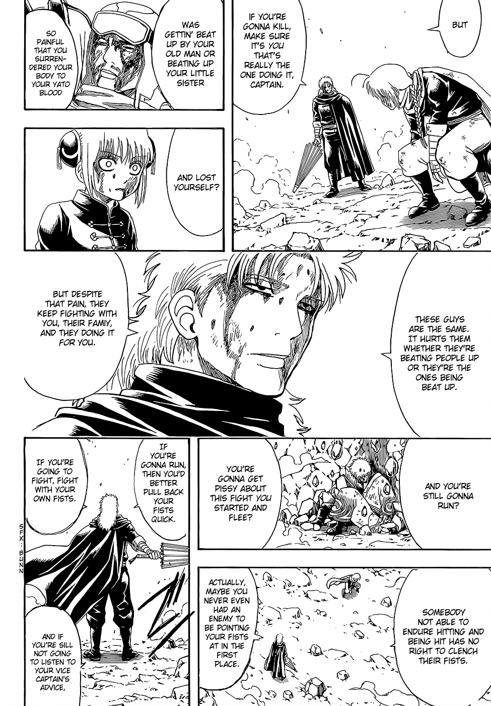 Halaman dari Gintama Chapter 587