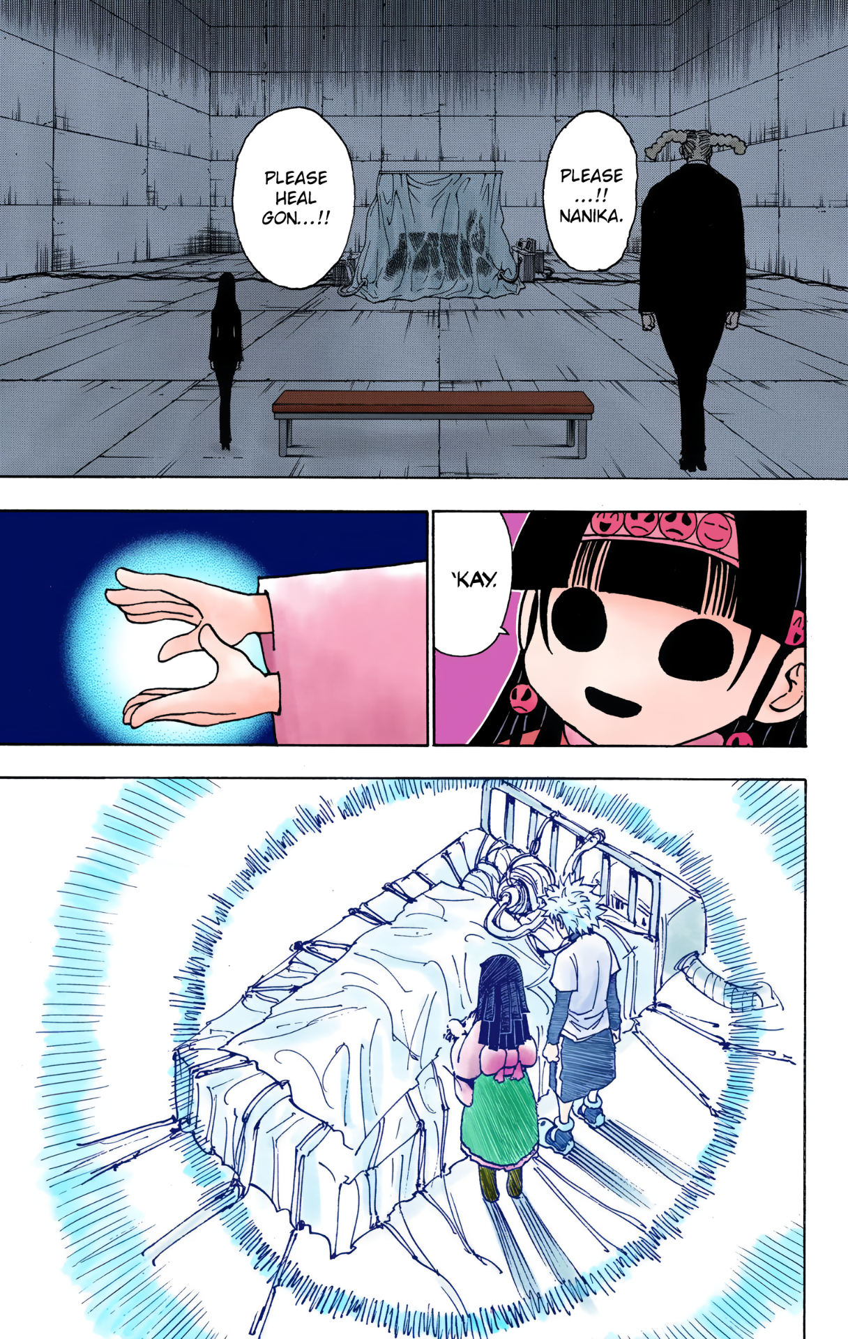 Halaman dari HUNTER x HUNTER (Official Colored) Chapter 333