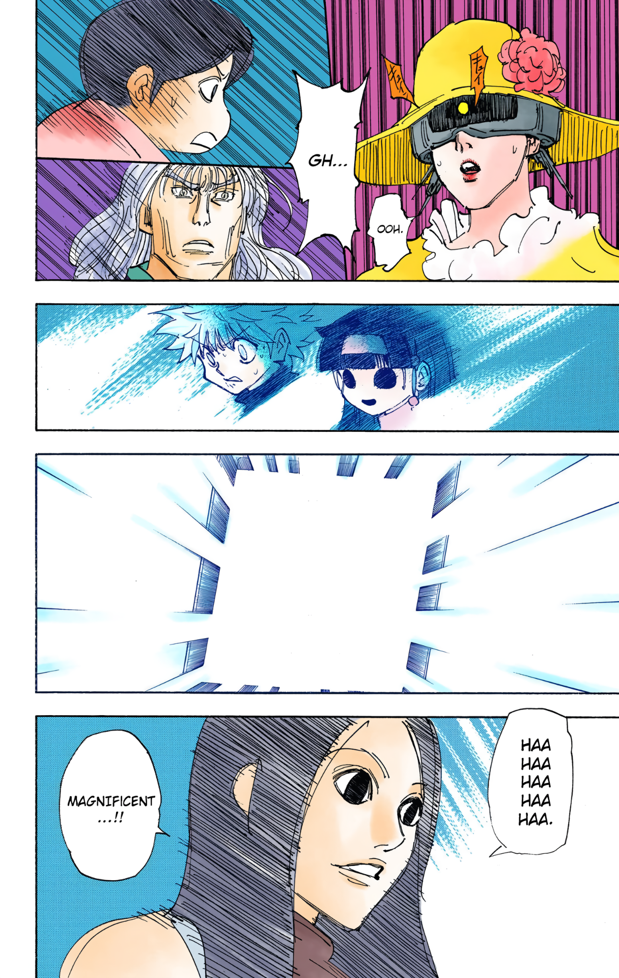 Halaman dari HUNTER x HUNTER (Official Colored) Chapter 333