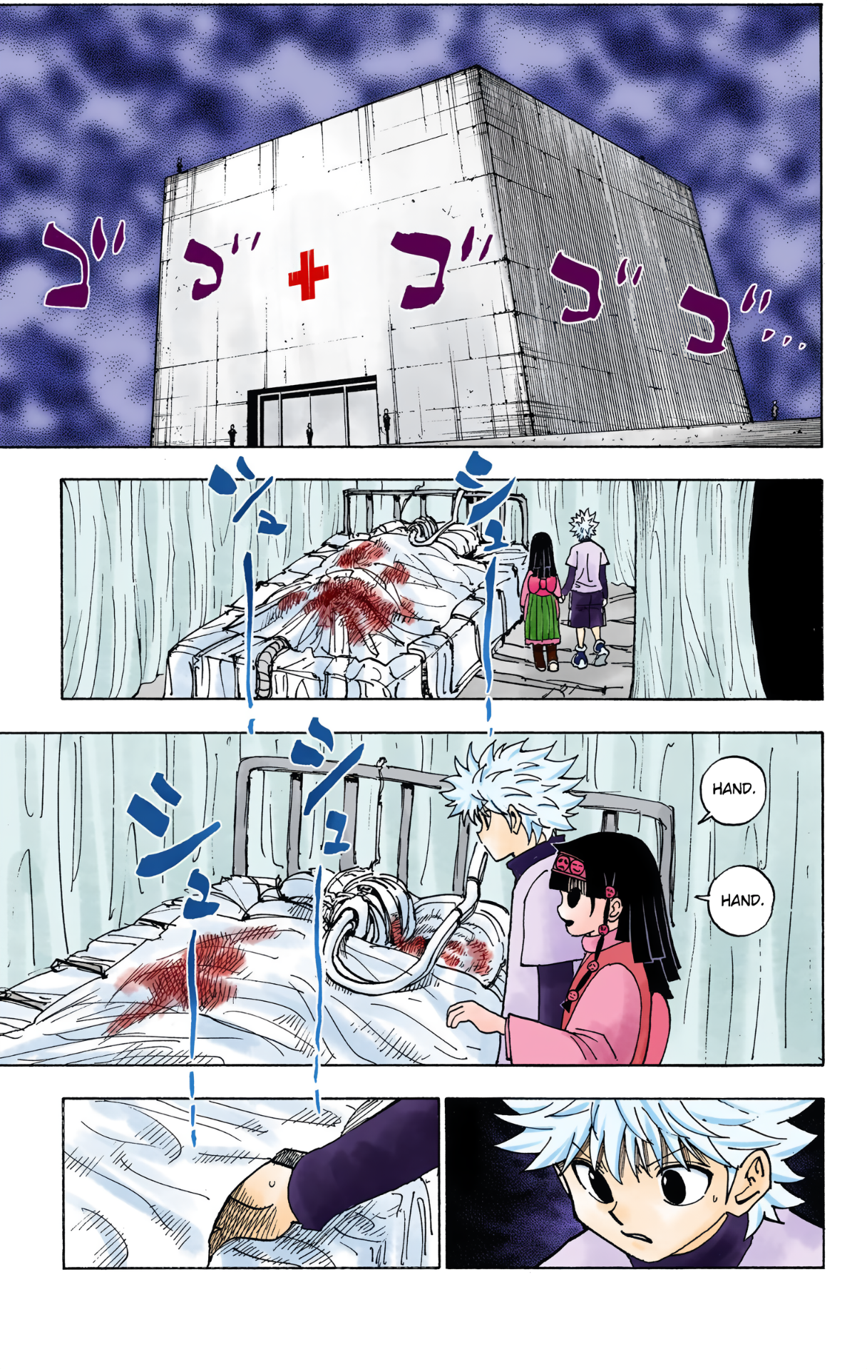 Halaman dari HUNTER x HUNTER (Official Colored) Chapter 333