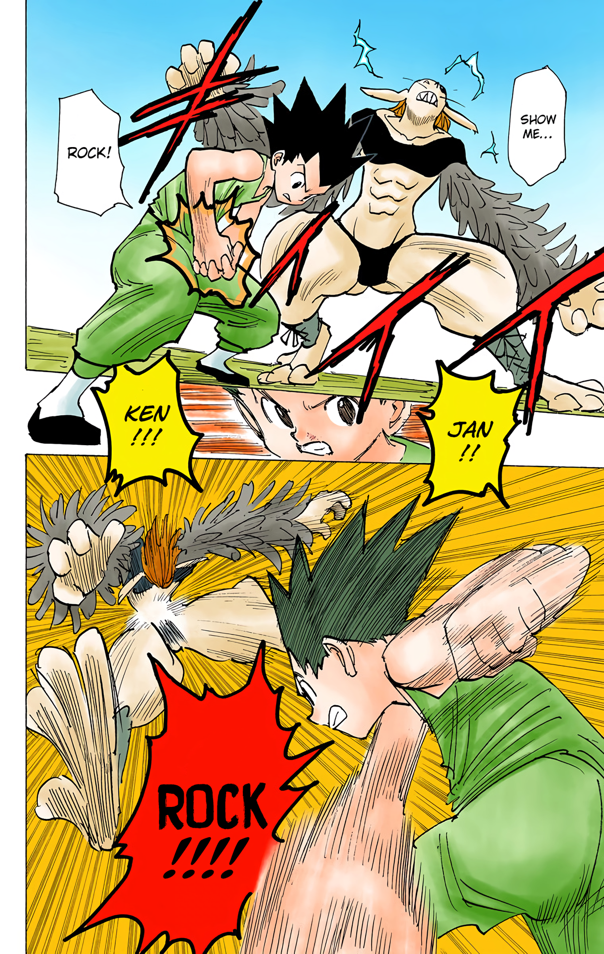 Halaman dari HUNTER x HUNTER (Official Colored) Chapter 191