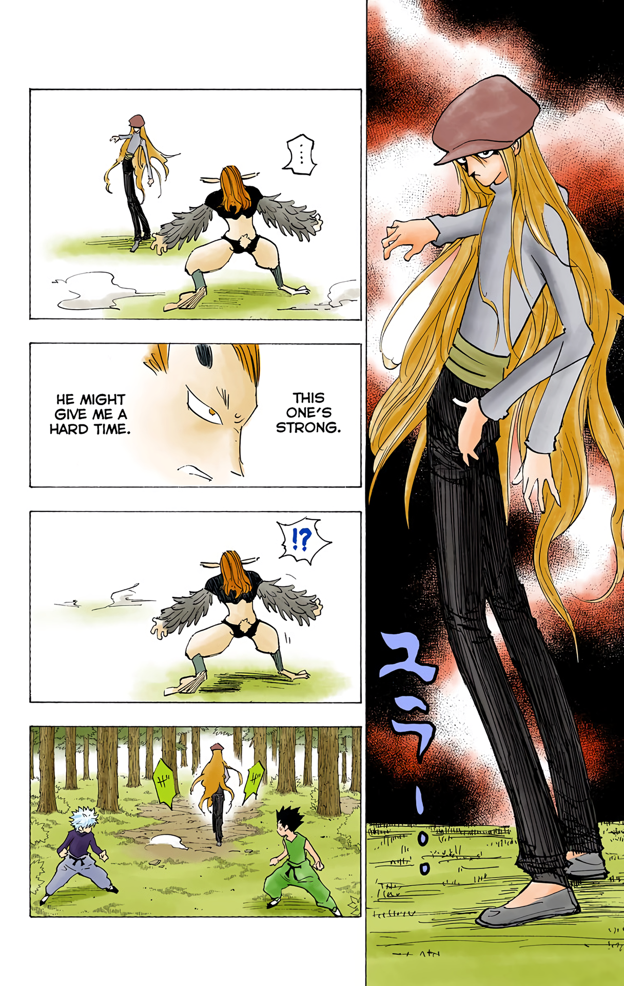 Halaman dari HUNTER x HUNTER (Official Colored) Chapter 191