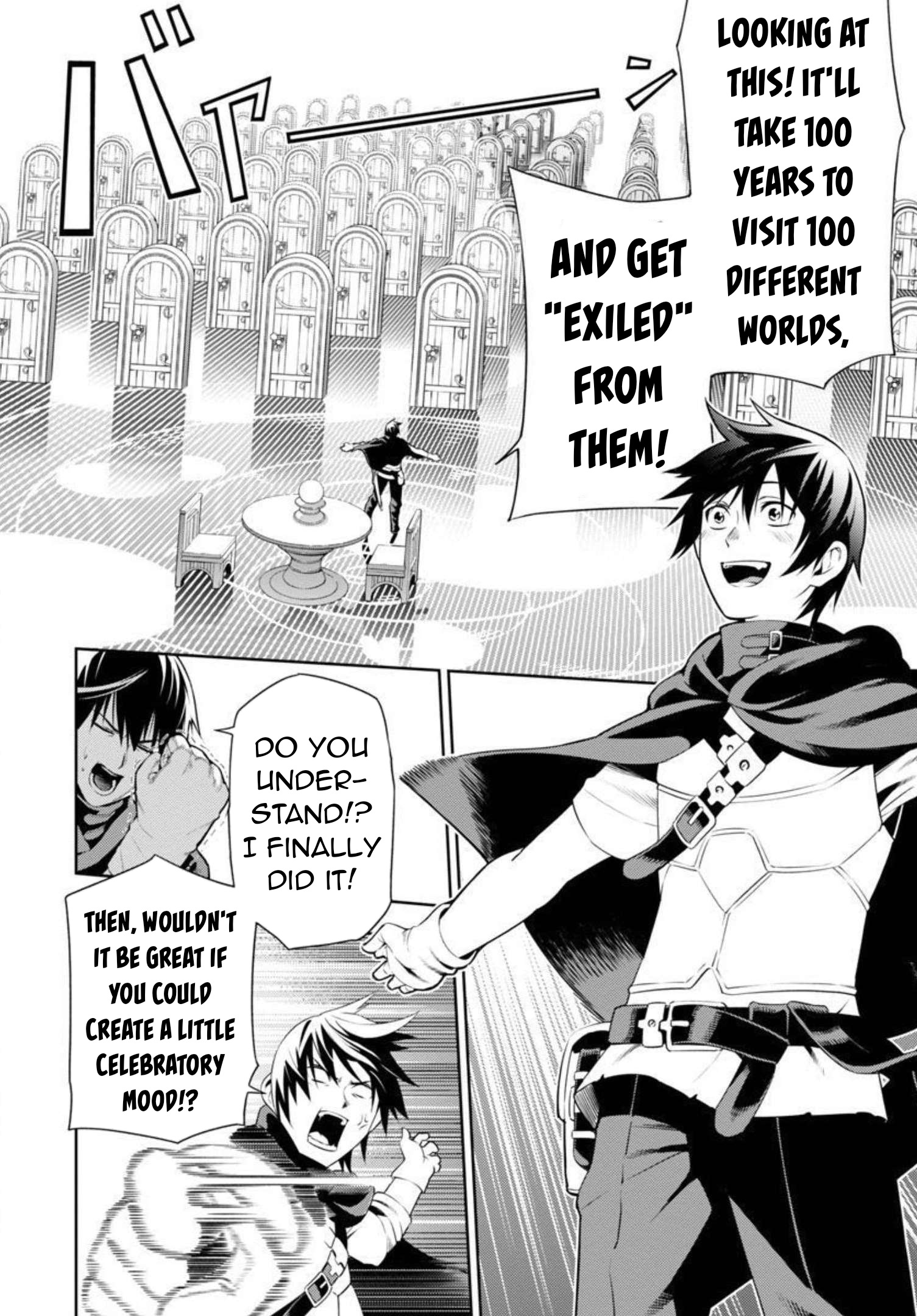 Halaman dari Tsuihousareru Tabi ni Skill wo Te ni Ireta Ore ga, 100 no Isekai de 2-shuume Musou Chapter 2