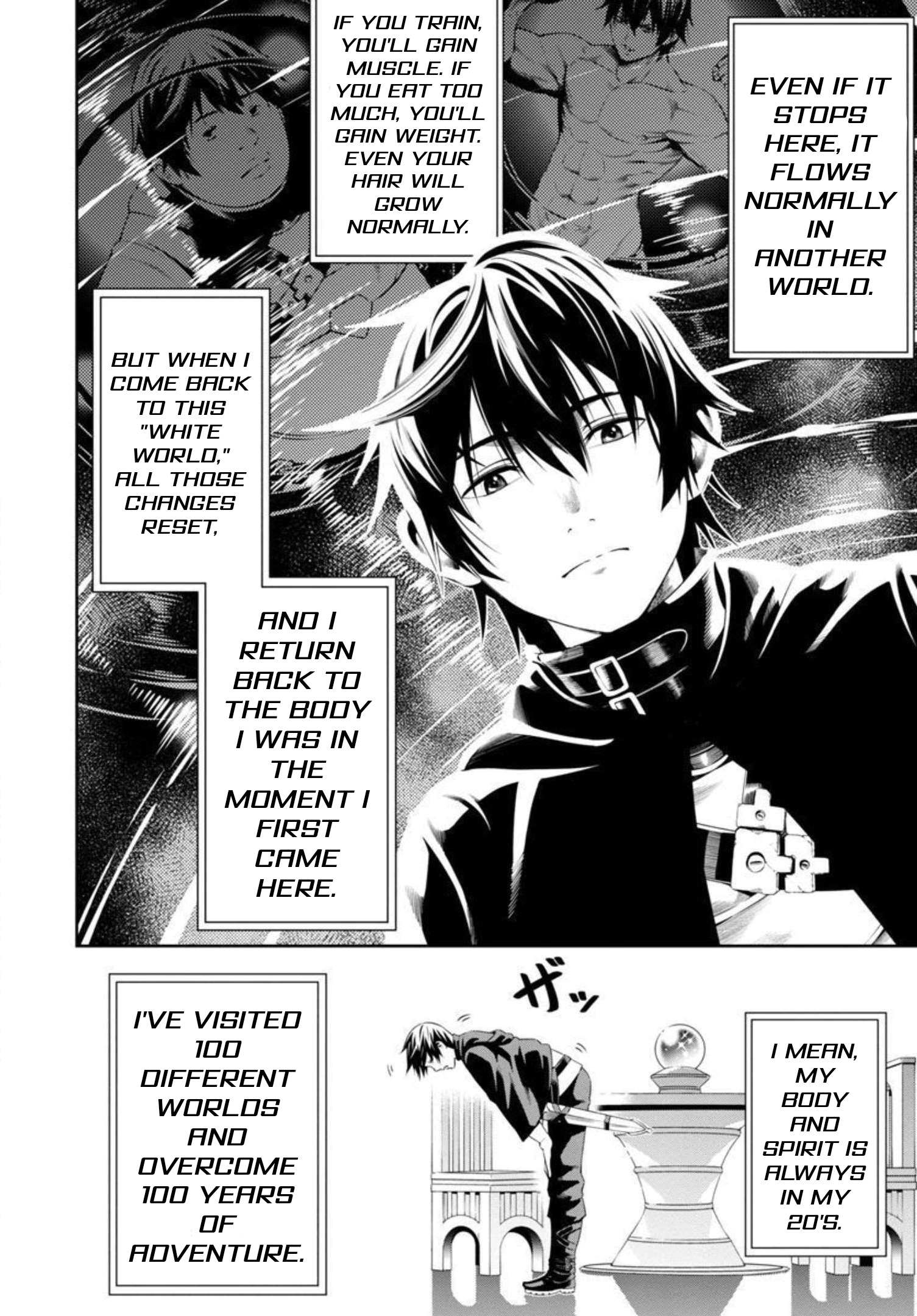 Halaman dari Tsuihousareru Tabi ni Skill wo Te ni Ireta Ore ga, 100 no Isekai de 2-shuume Musou Chapter 2