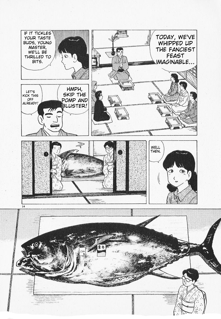 Halaman dari Oishinbo Chapter 157