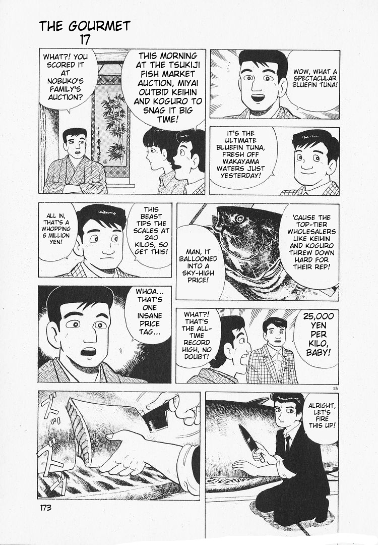 Halaman dari Oishinbo Chapter 157