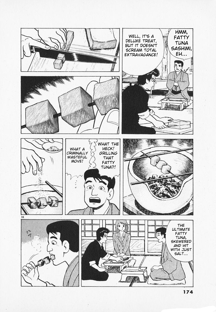 Halaman dari Oishinbo Chapter 157