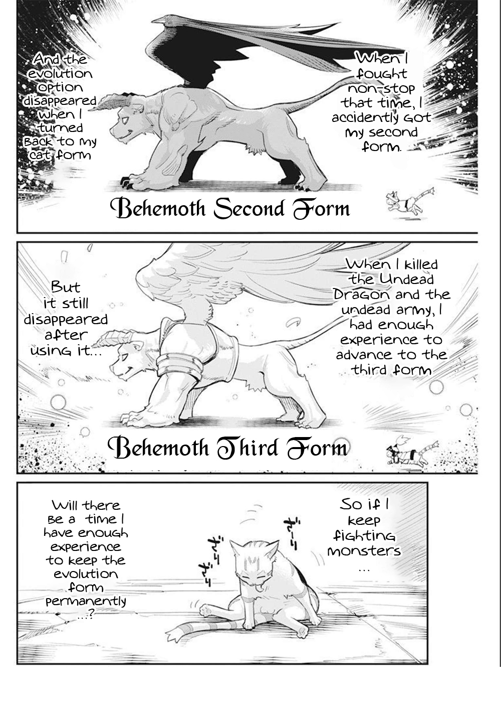 Halaman dari S-Rank Monster no "Behemoth" Dakedo, Neko to Machigawarete Elf Musume no Pet to Shite Kurashitemasu Chapter 52